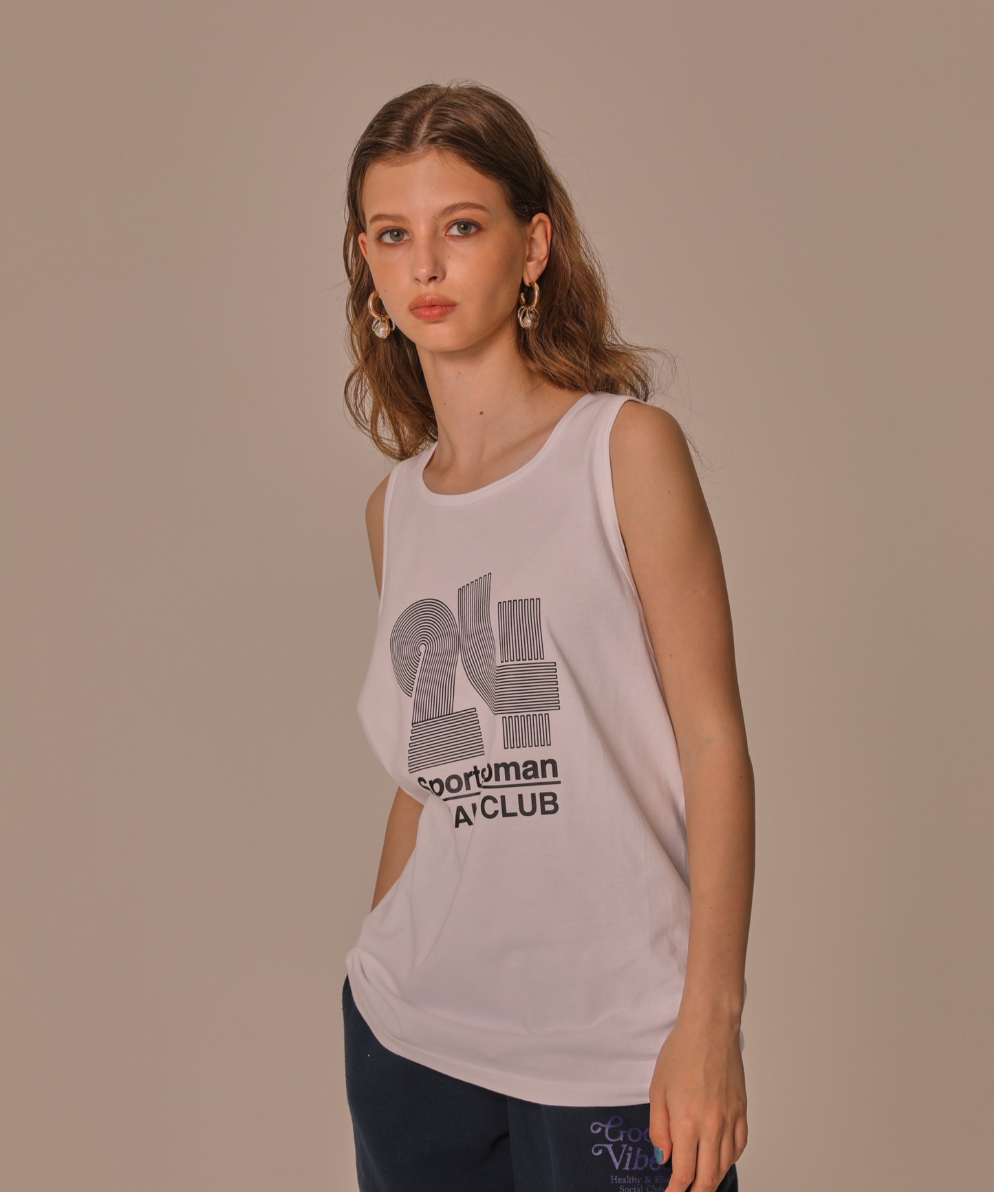 SIMPLE SPORTS COTTON TANK (24)★