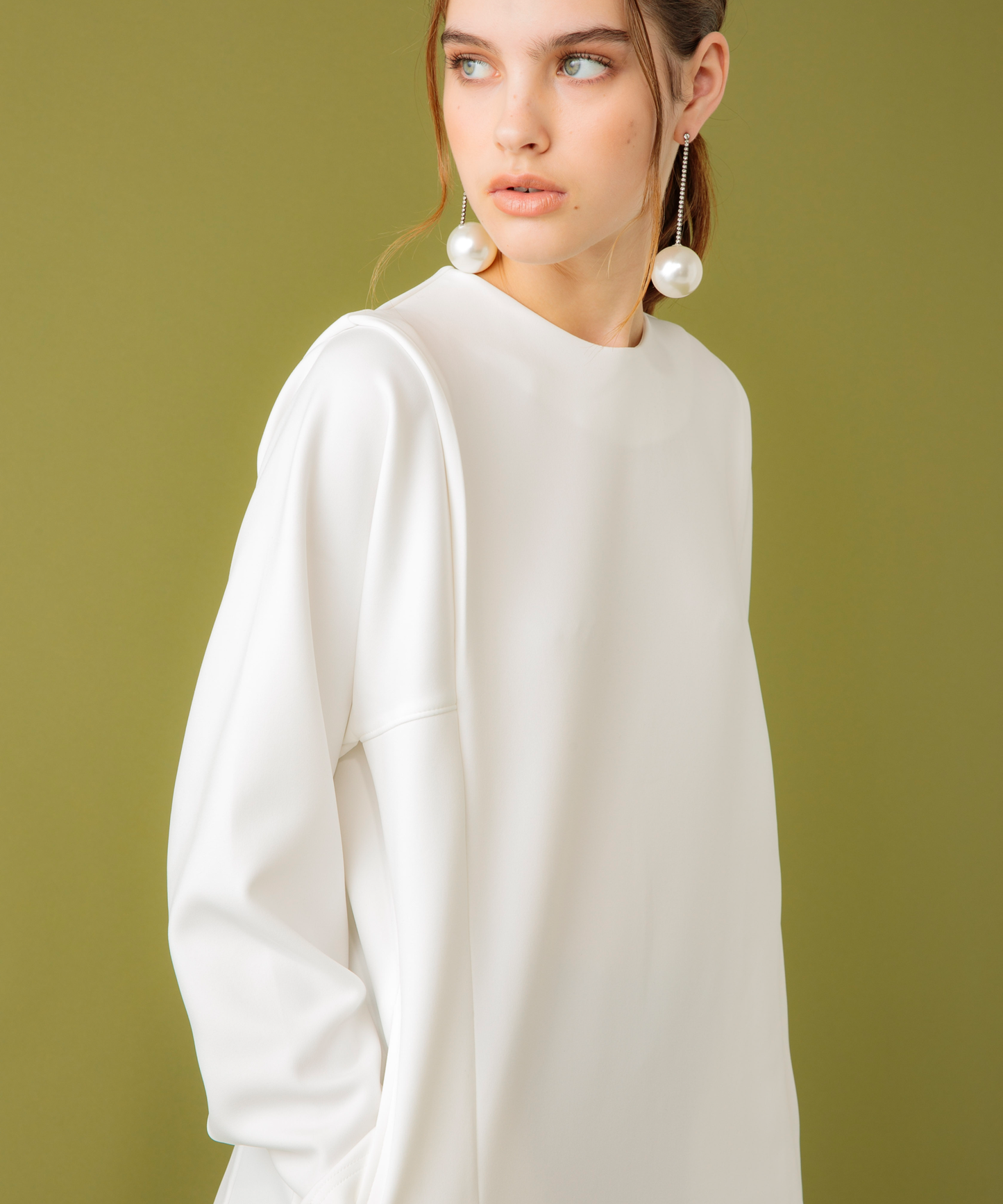 【再入荷】COCOON BOLUME CUT DRESS