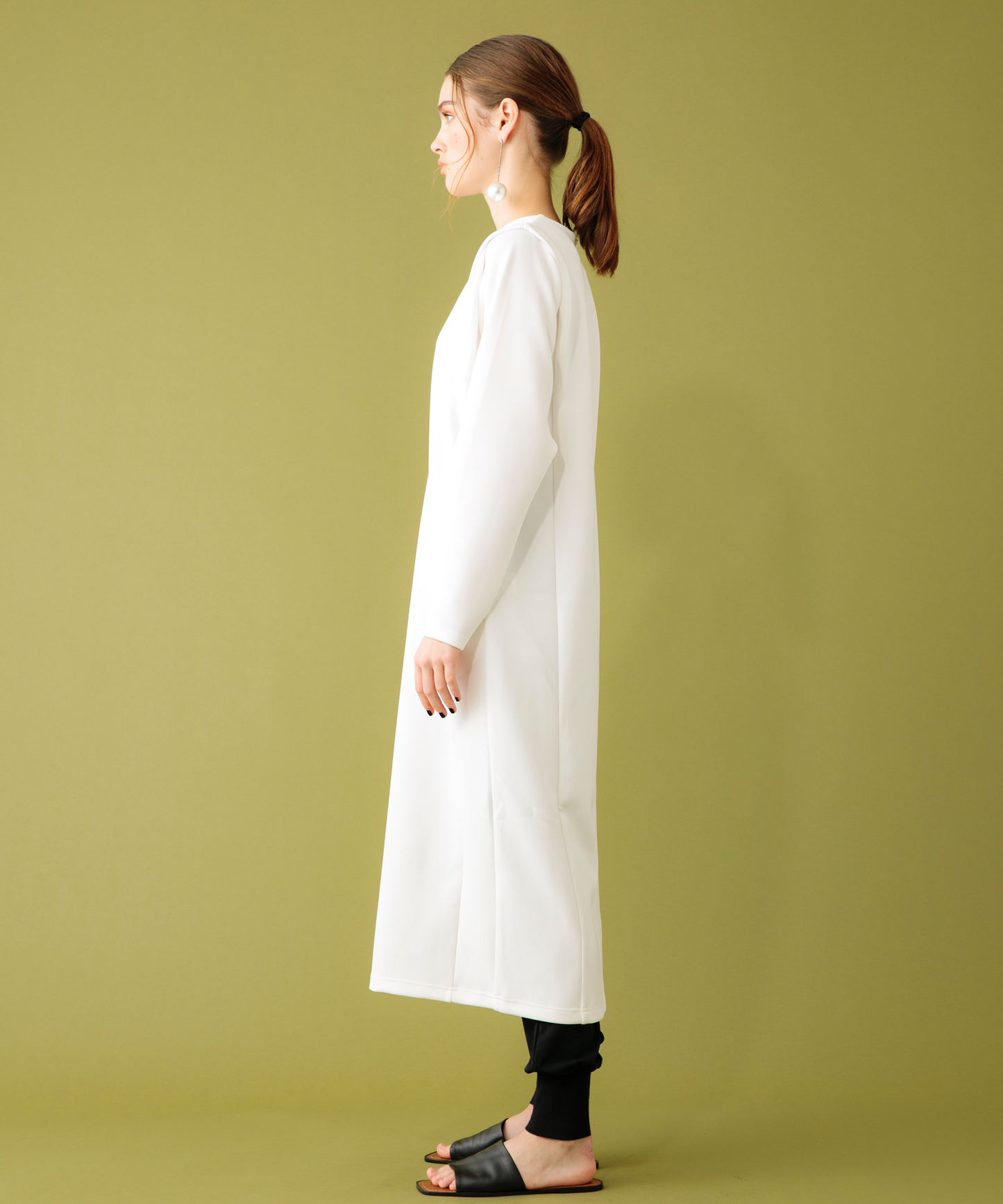 【再入荷】COCOON BOLUME CUT DRESS