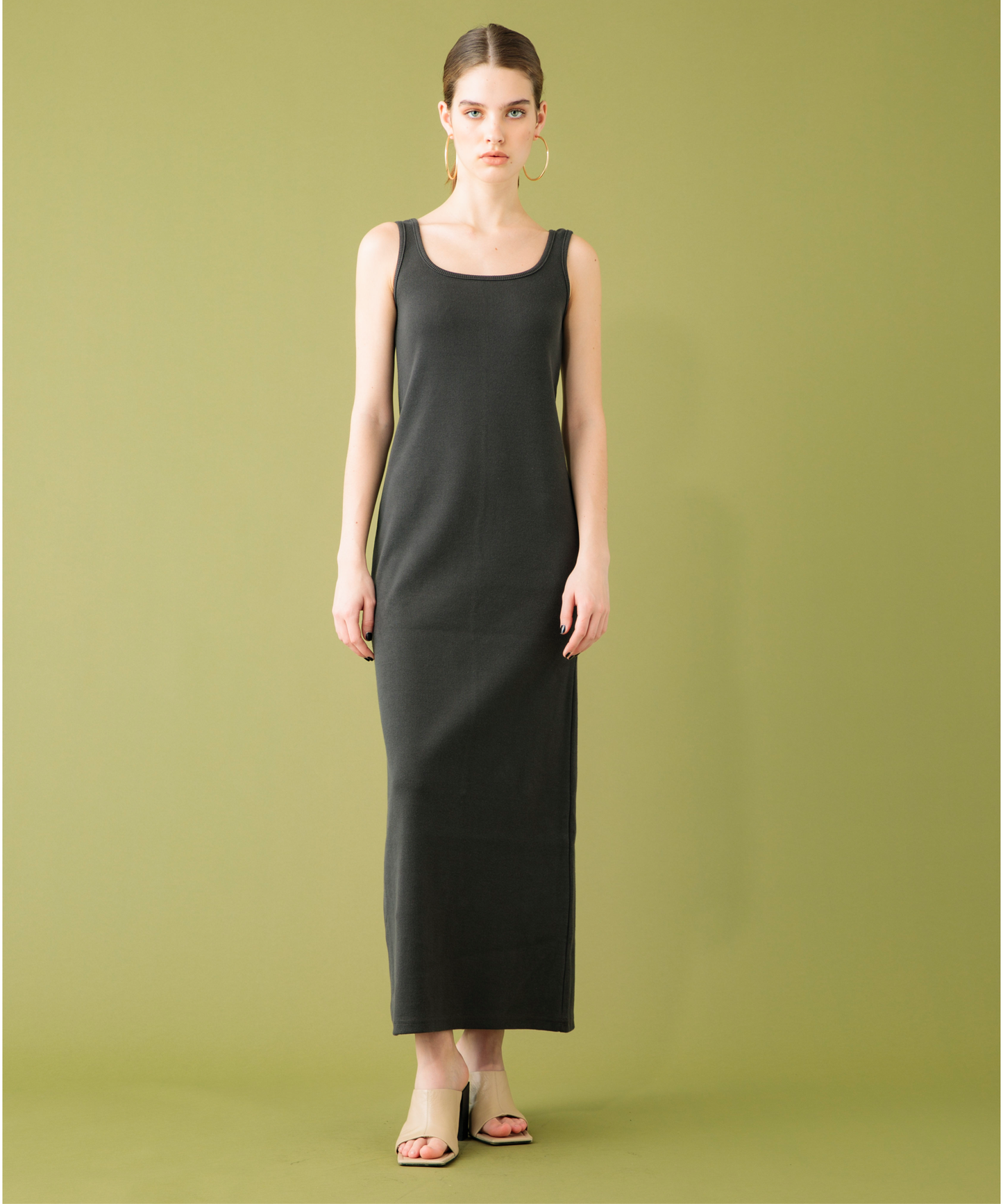 COMBI BOLERO&RIB L TANK DRESS