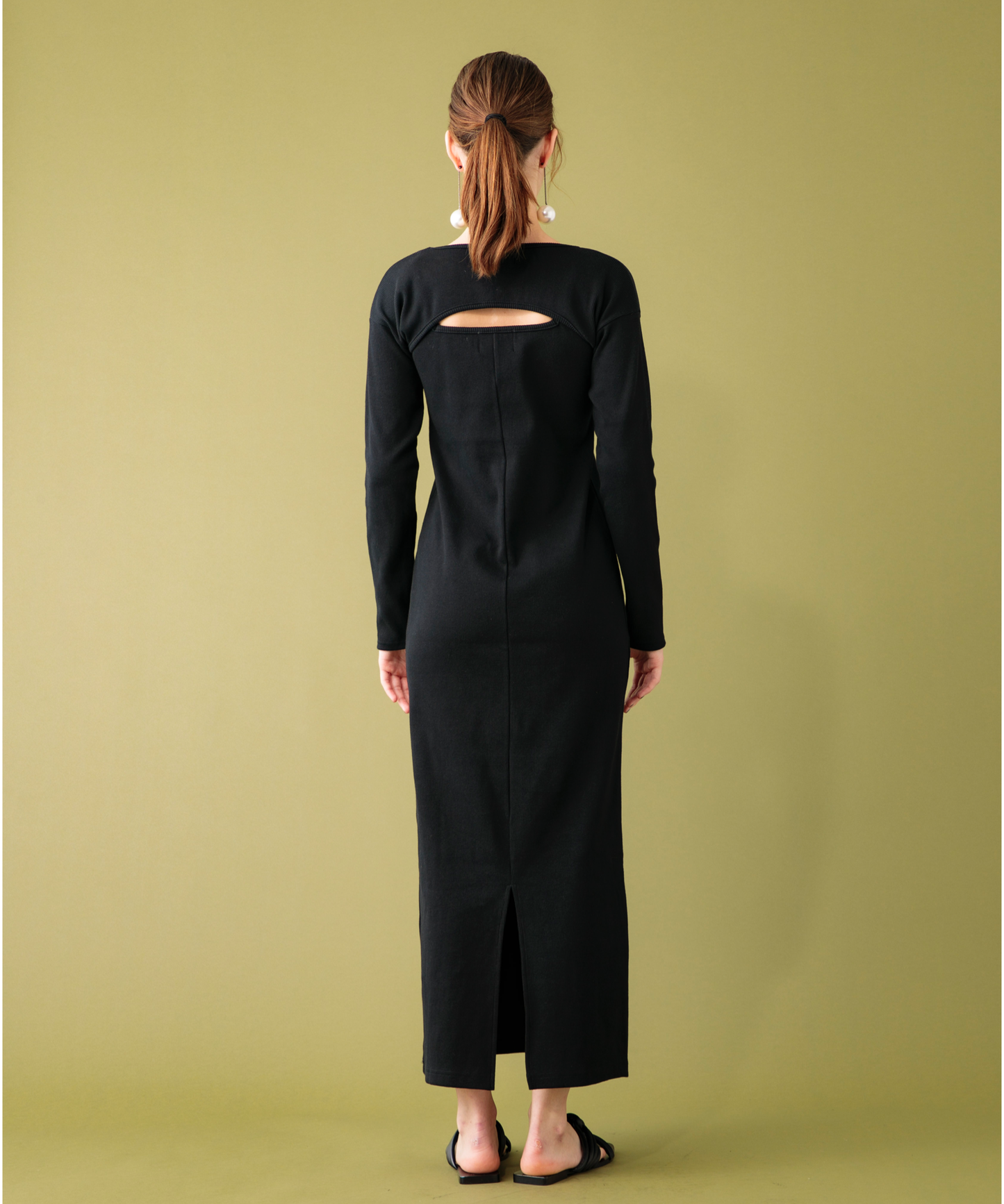 COMBI BOLERO&RIB L TANK DRESS