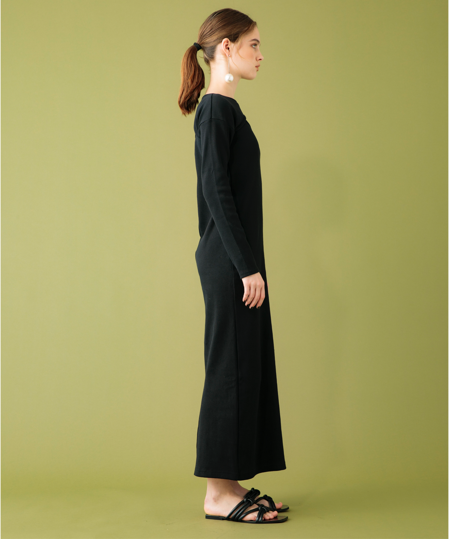 COMBI BOLERO&RIB L TANK DRESS