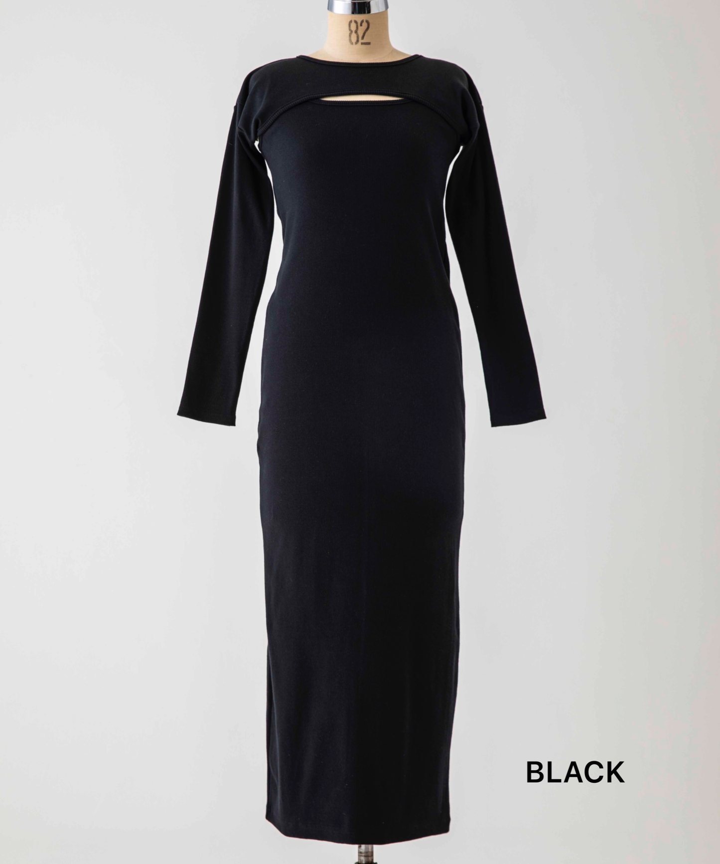 COMBI BOLERO&RIB L TANK DRESS