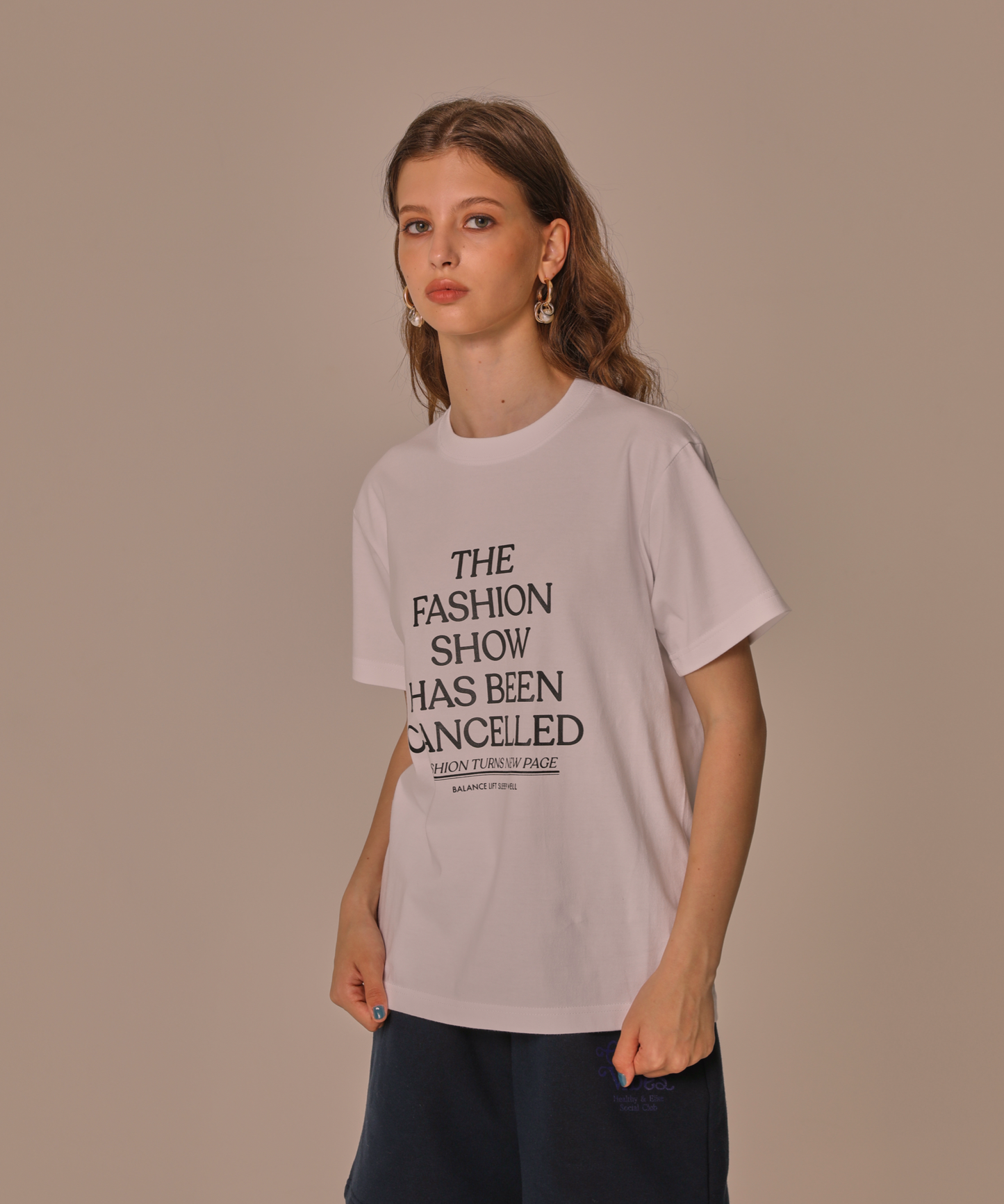BASIC CLASSIC COTTON T(THE FASHION)★