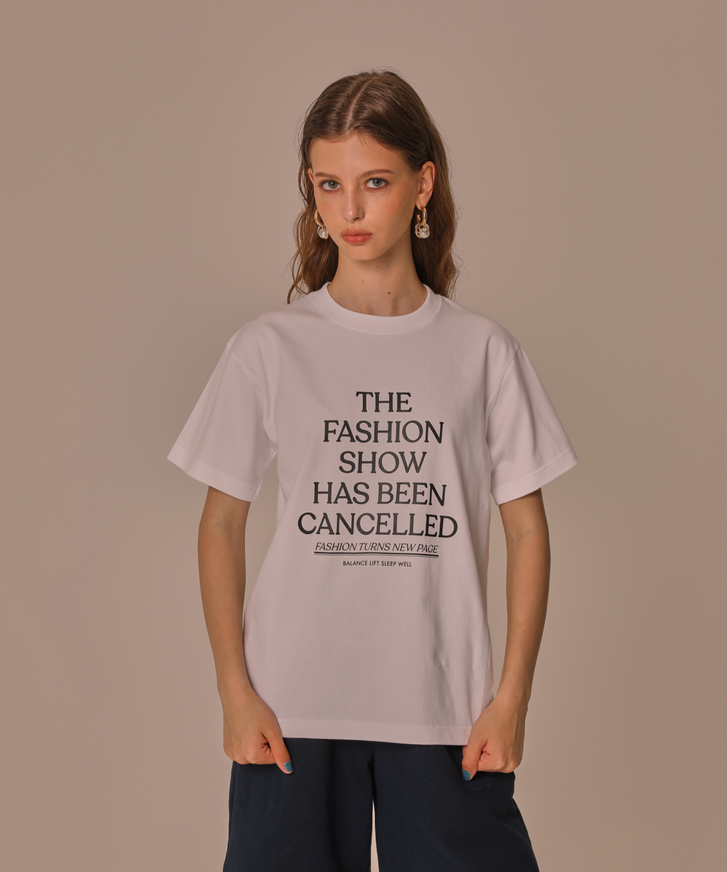 BASIC CLASSIC COTTON T(THE FASHION)★