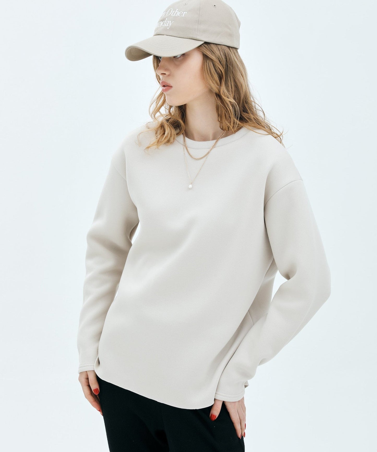 BONDING CUT LONG SLEEVE TOP