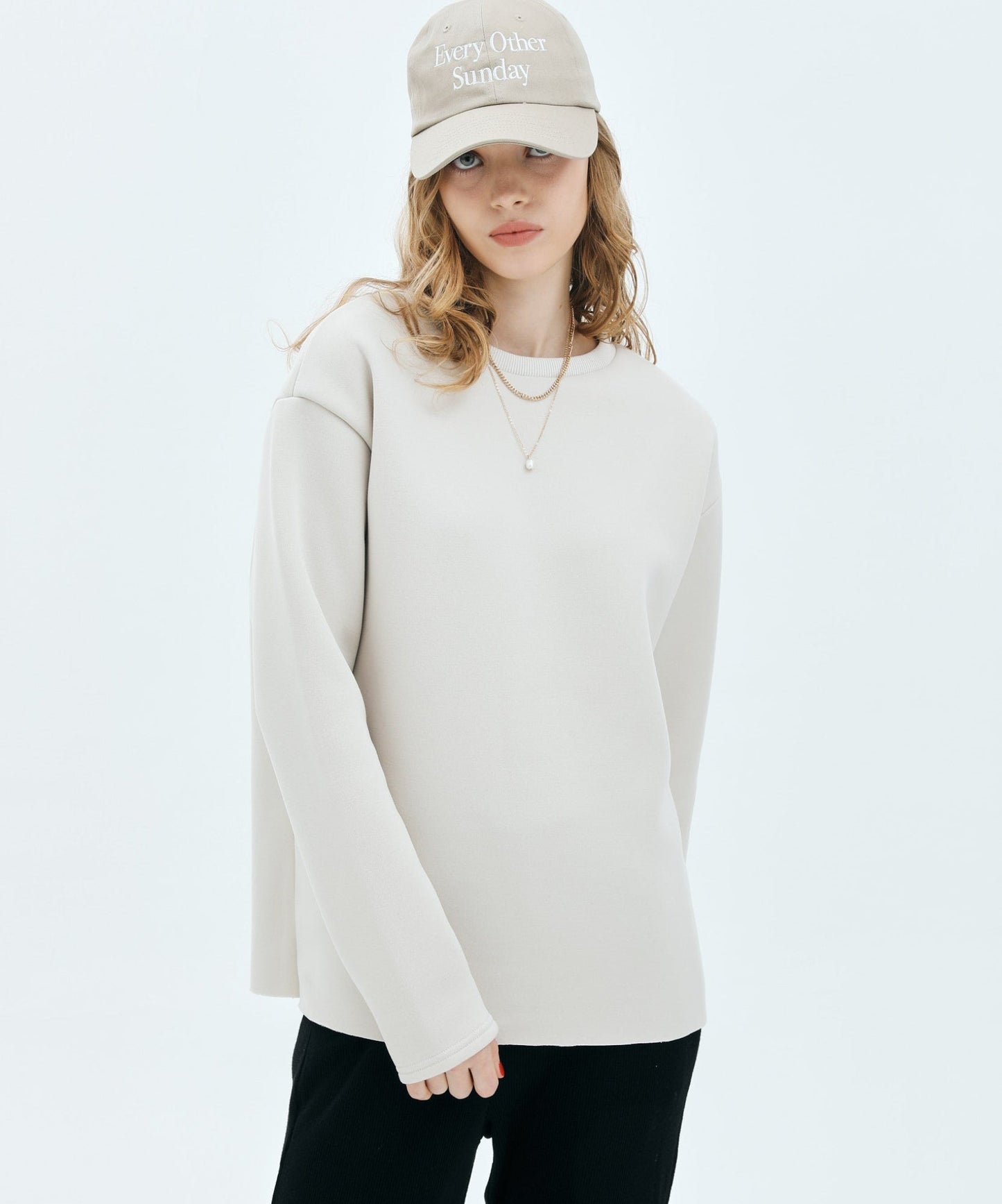BONDING CUT LONG SLEEVE TOP