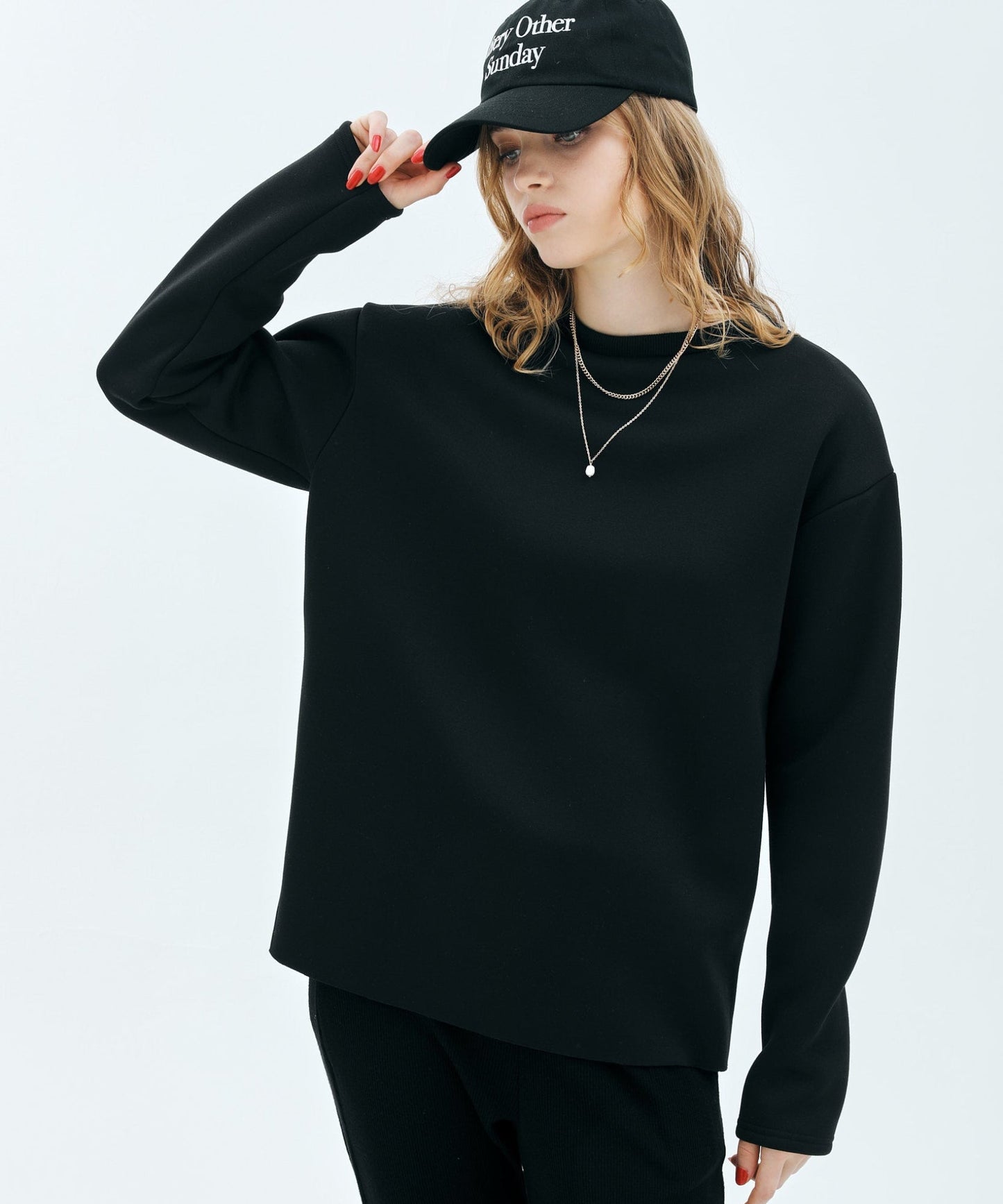 BONDING CUT LONG SLEEVE TOP