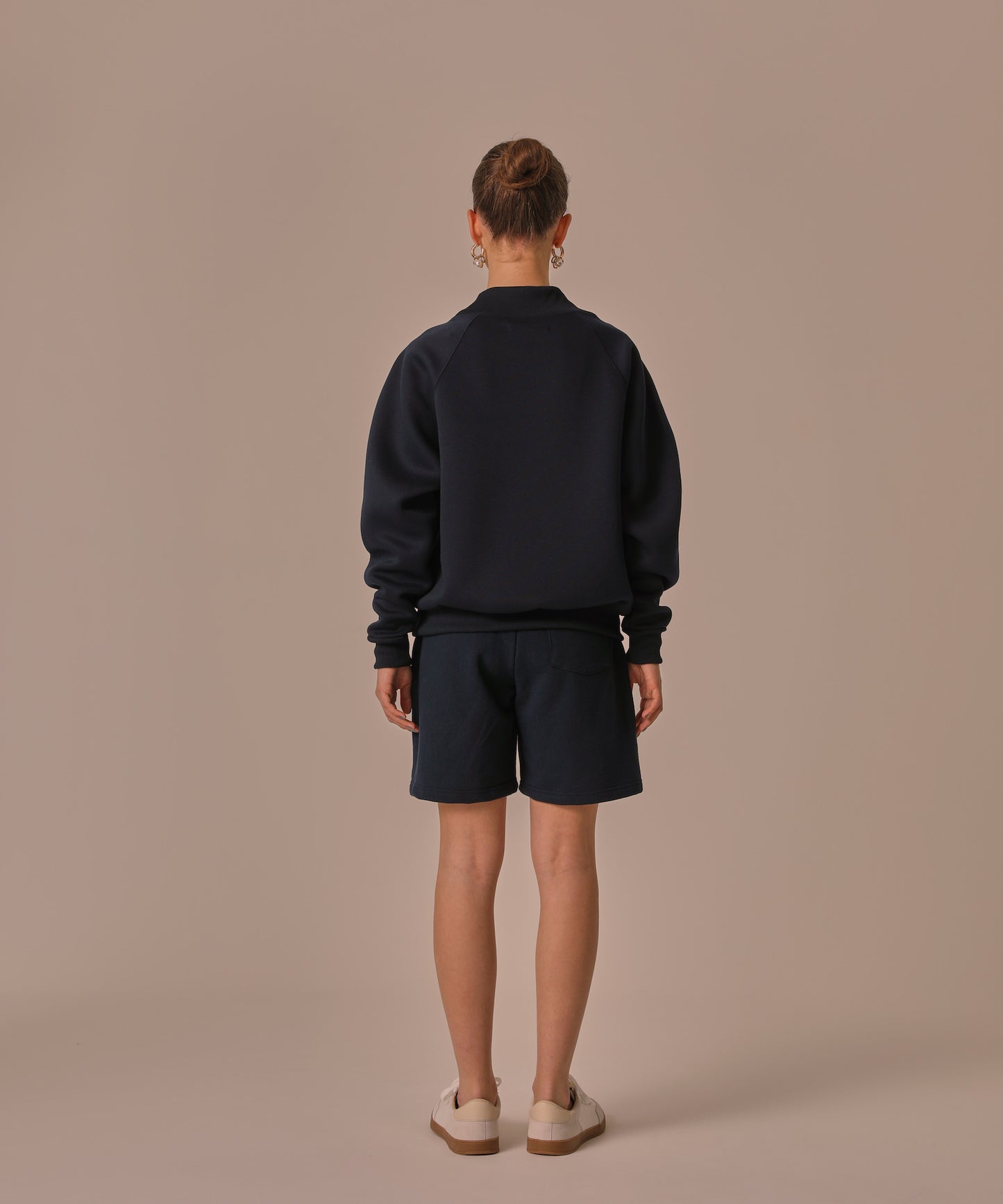 HI-NECK SPONGE SWEAT