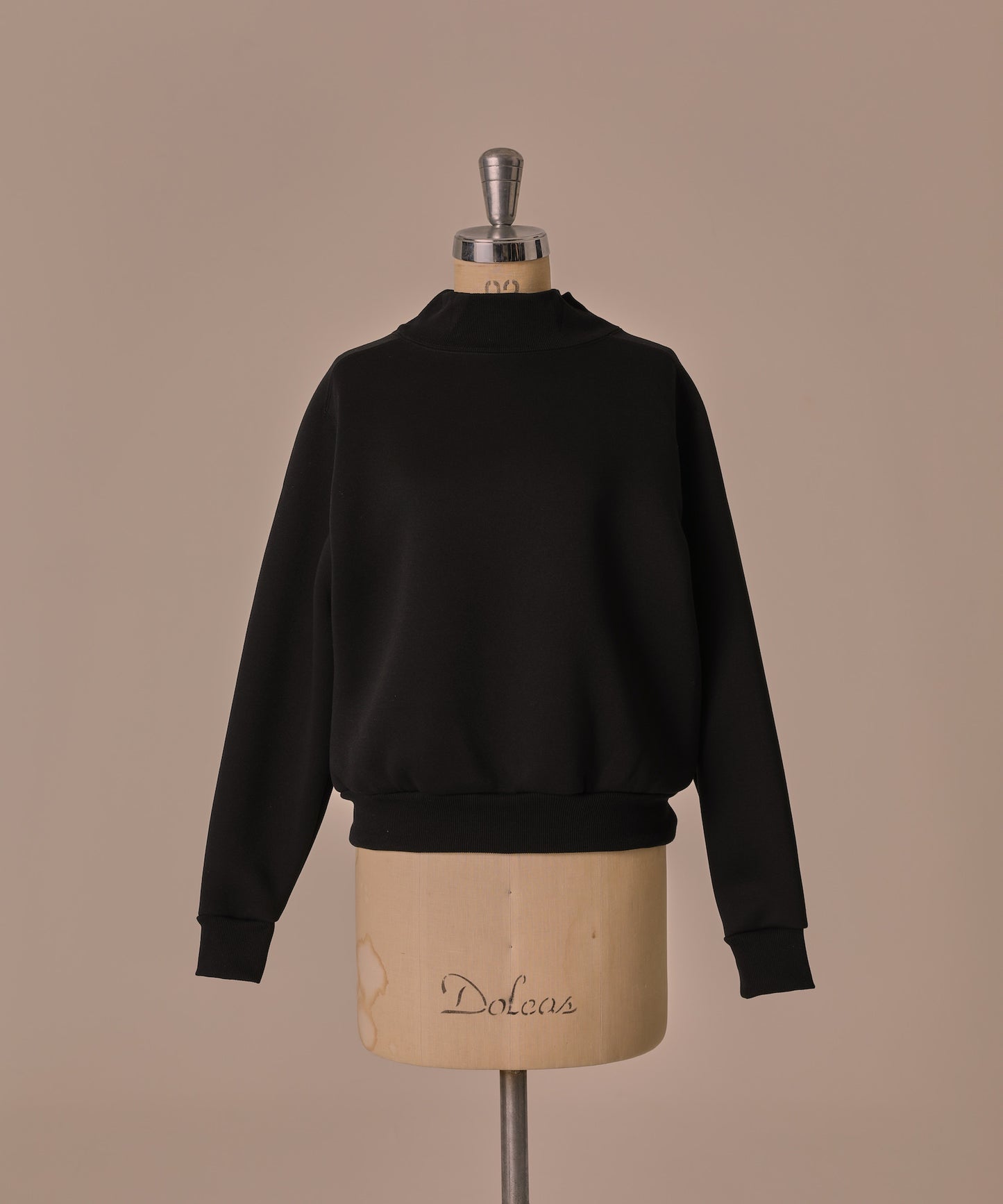 HI-NECK SPONGE SWEAT