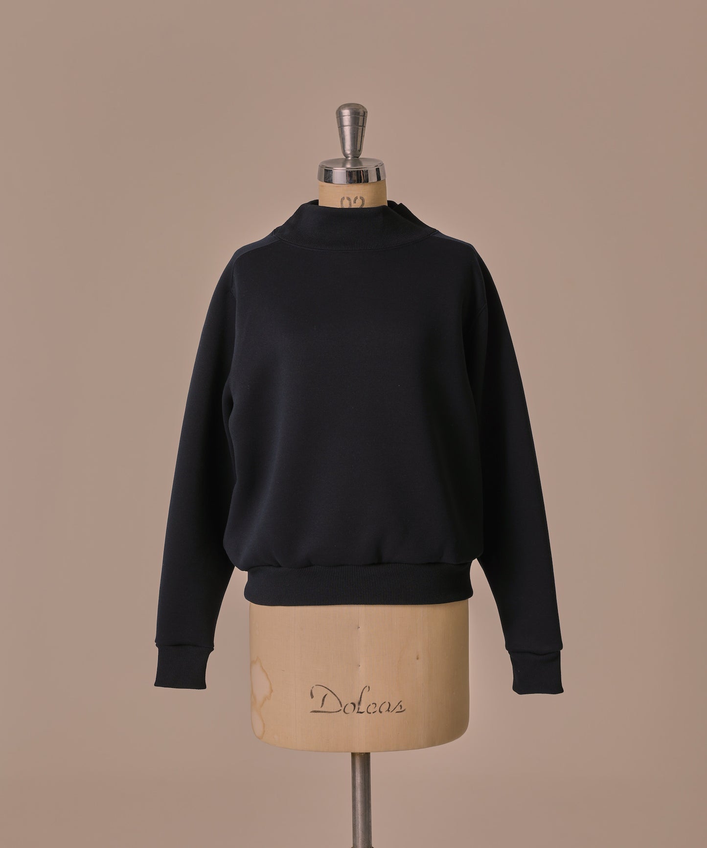 HI-NECK SPONGE SWEAT