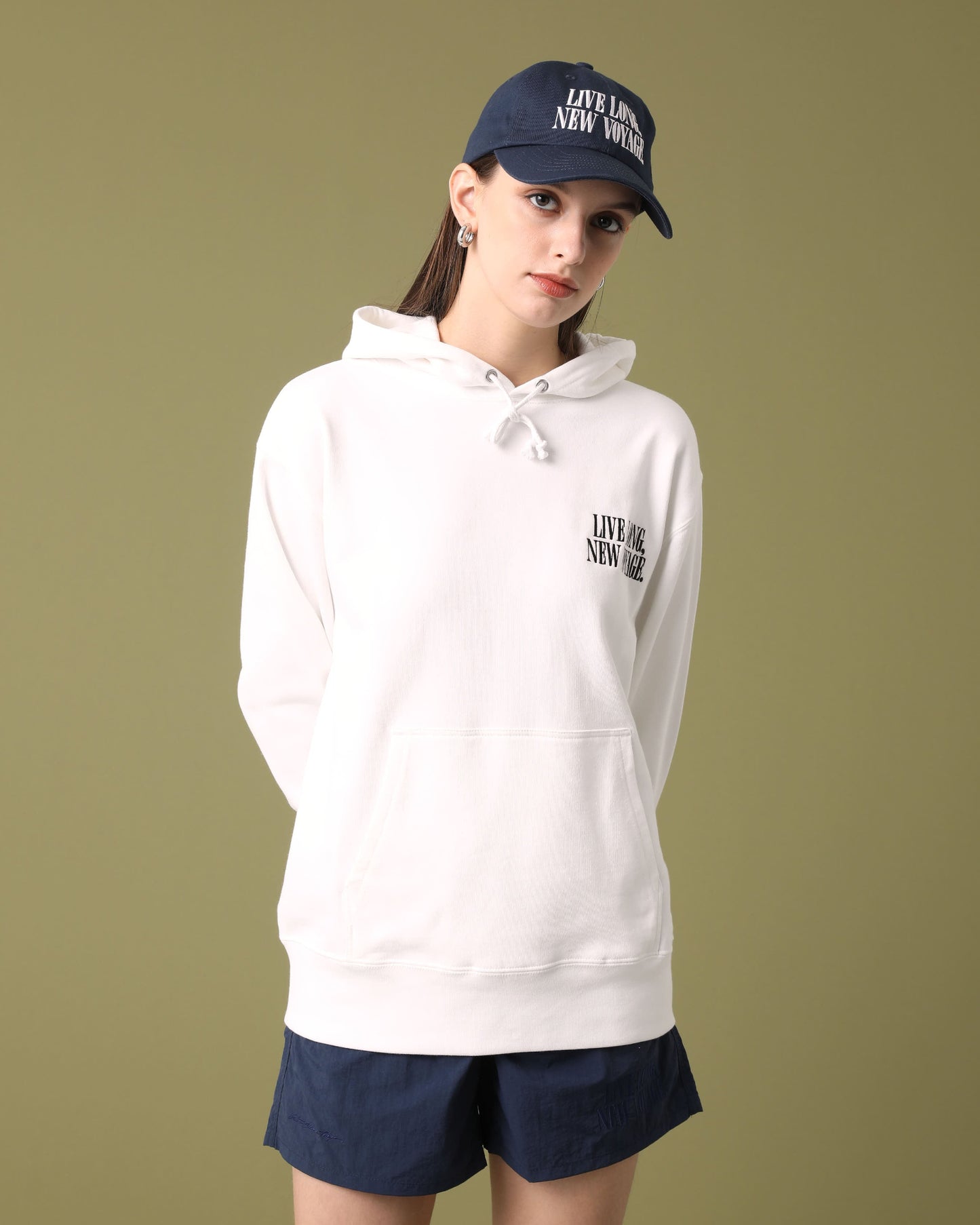 TRAINING HOODIE SWEAT(LIVE LONG,NEW VOYAGE.)