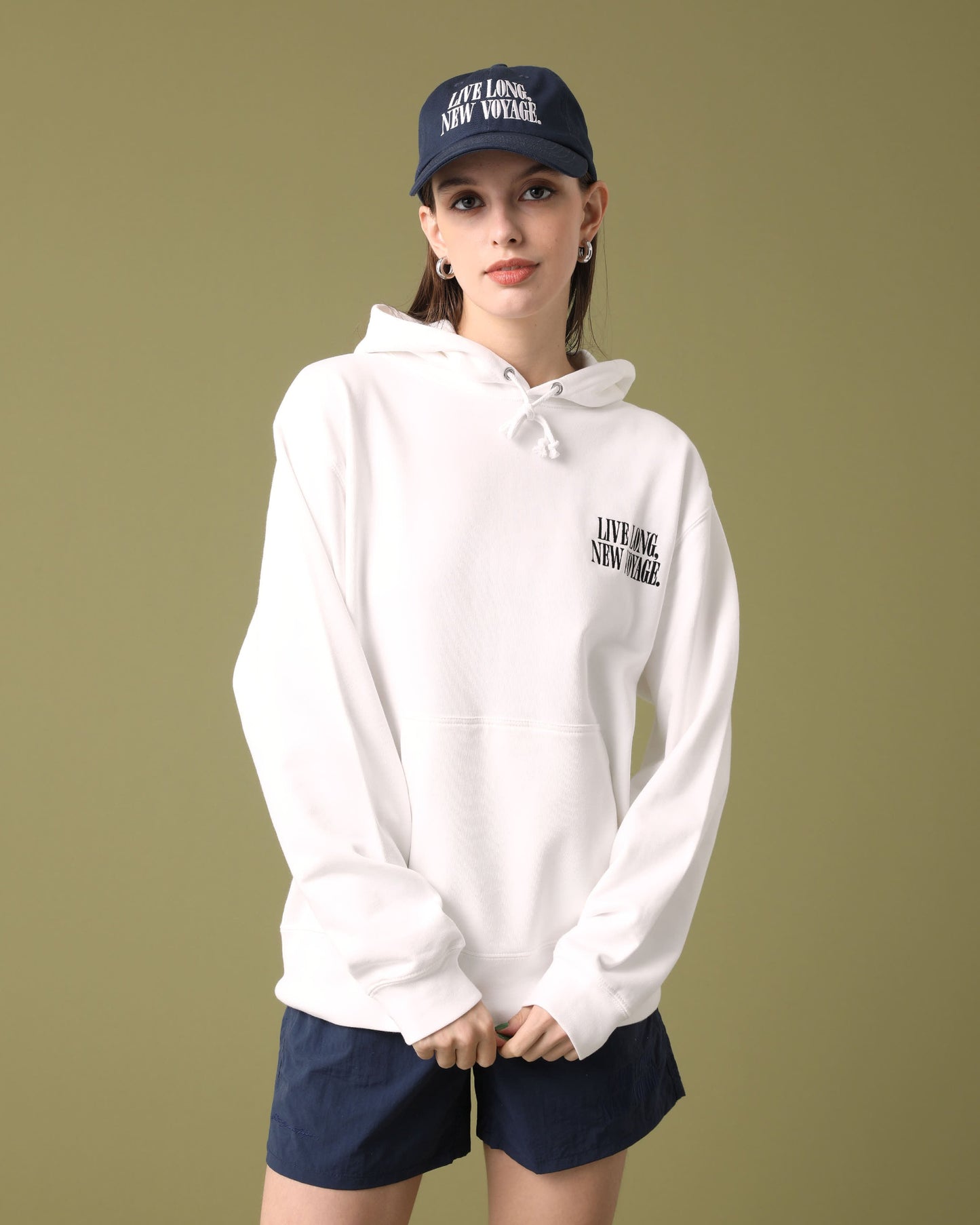 TRAINING HOODIE SWEAT(LIVE LONG,NEW VOYAGE.)