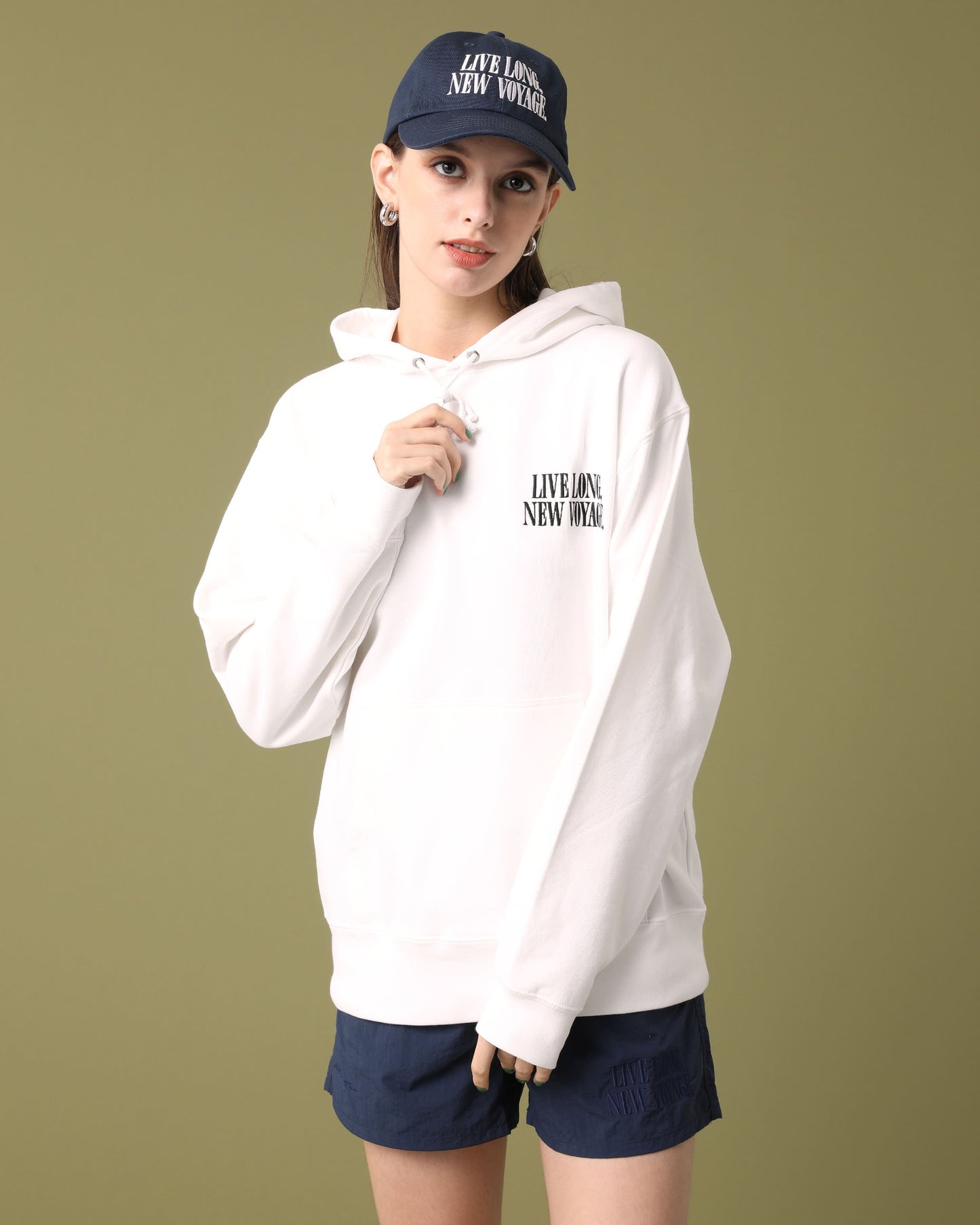 TRAINING HOODIE SWEAT(LIVE LONG,NEW VOYAGE.)