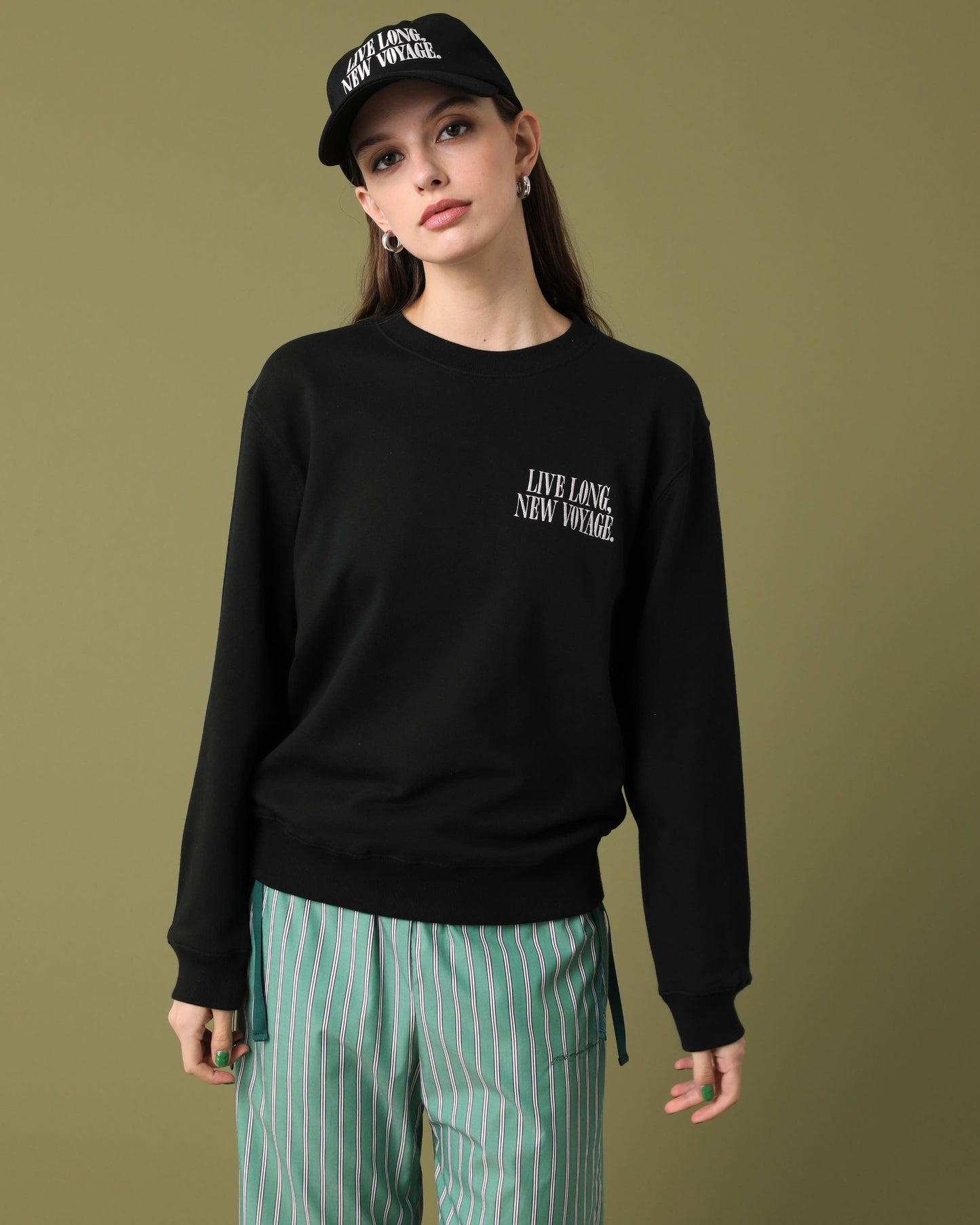 TRAINING CREW SWEAT(LIVE LONG,NEW VOYAGE.)