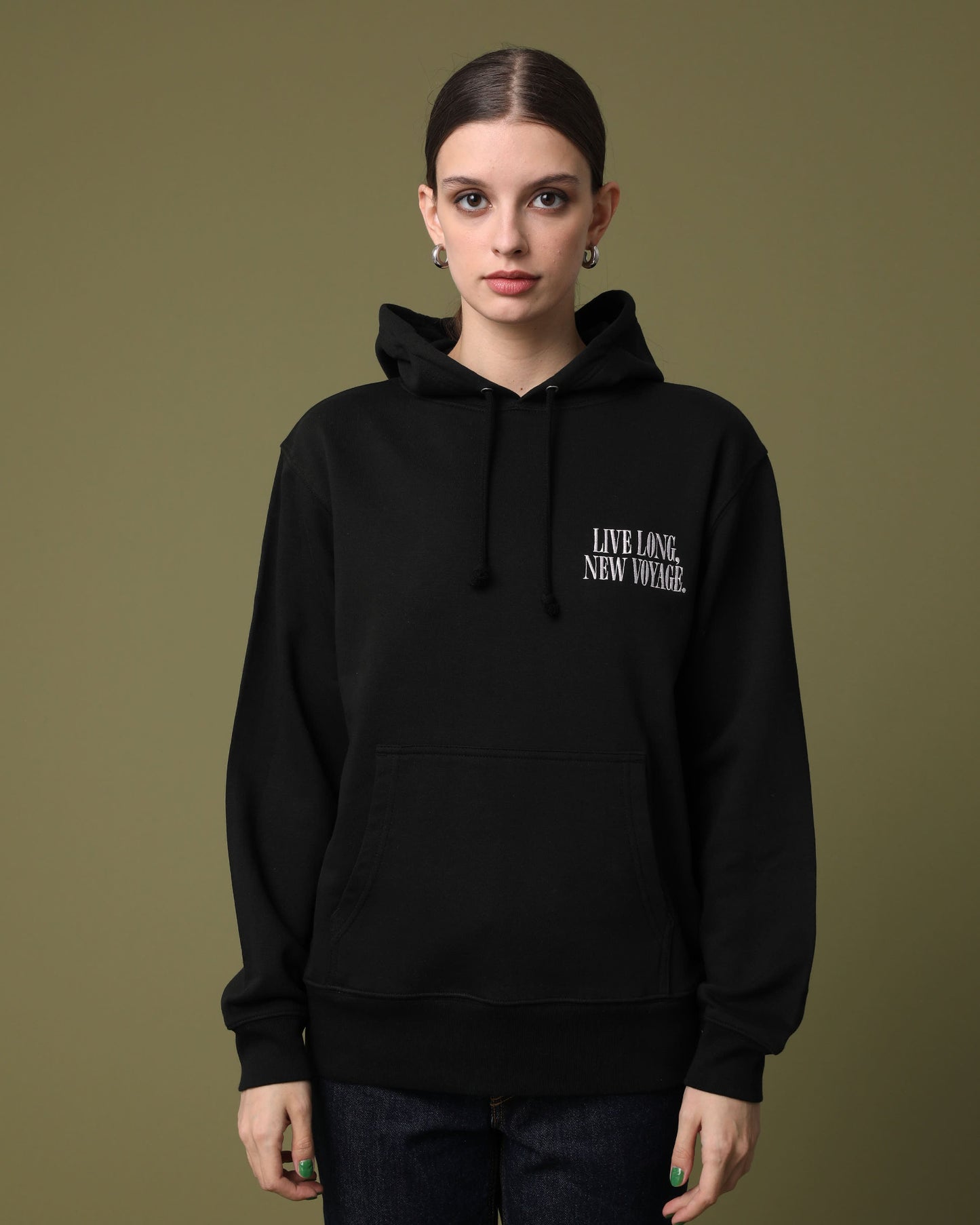 TRAINING HOODIE SWEAT(LIVE LONG,NEW VOYAGE.)
