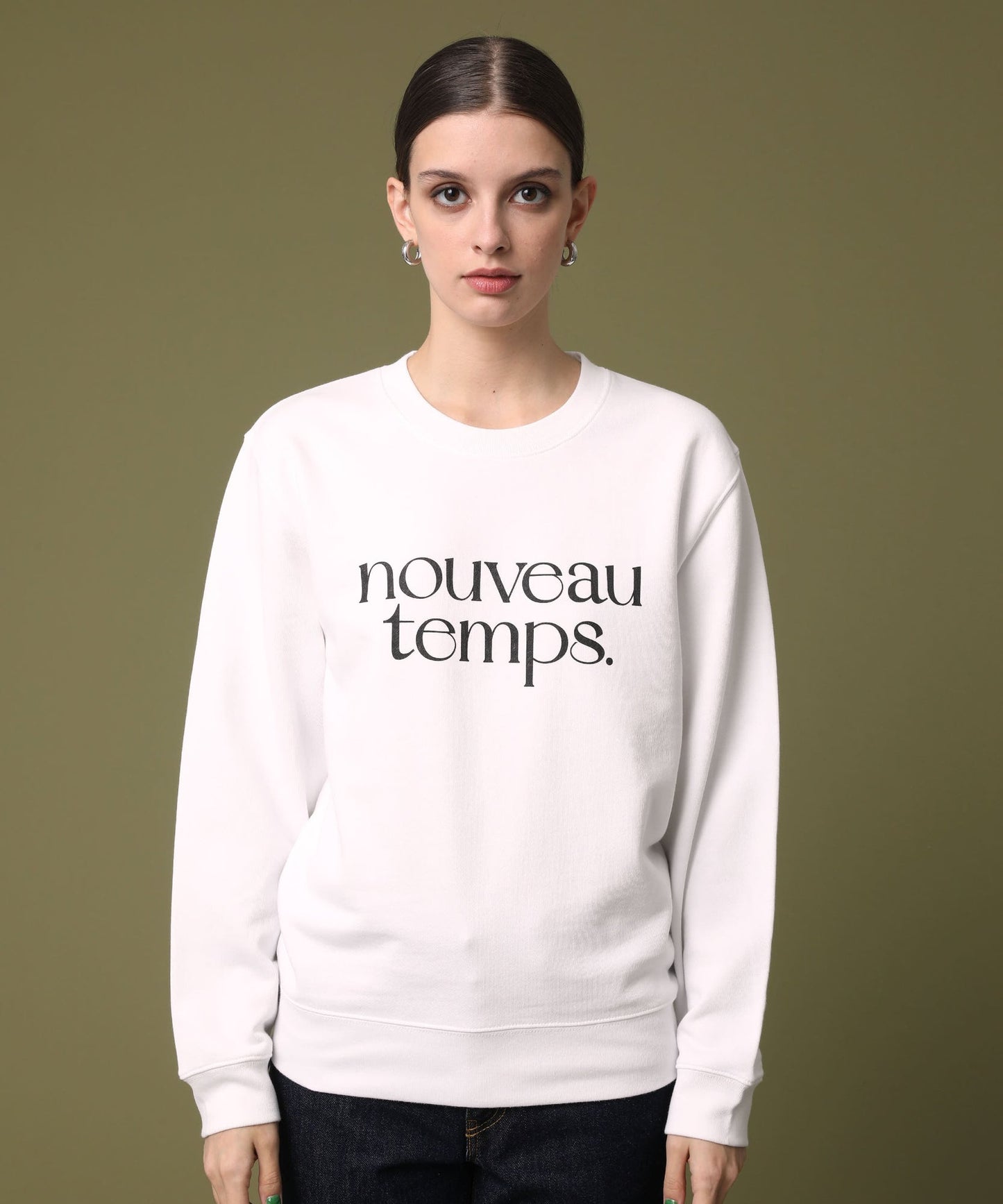 TRAINING CREW SWEAT(nouveau temps,)