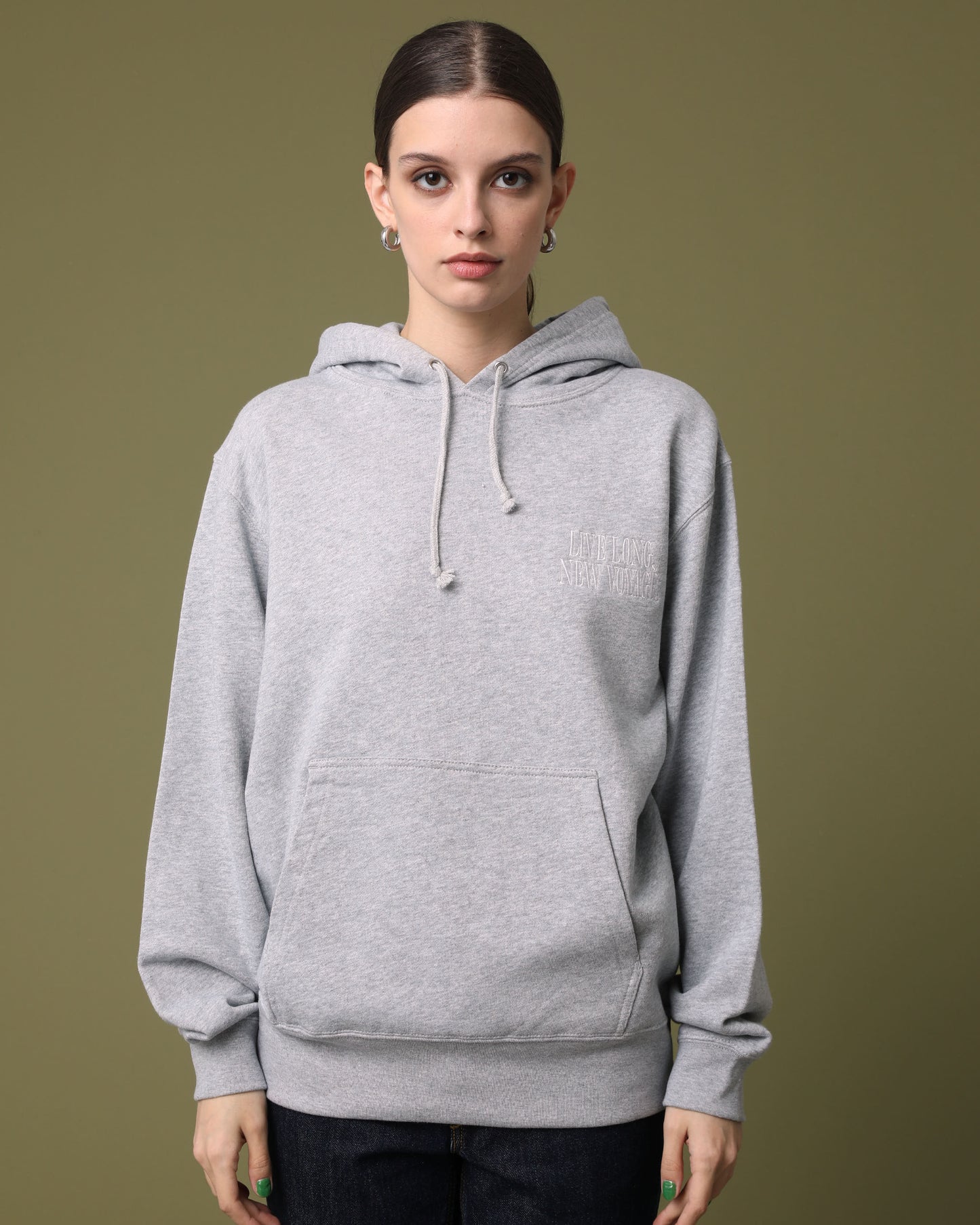 TRAINING HOODIE SWEAT(LIVE LONG,NEW VOYAGE.)