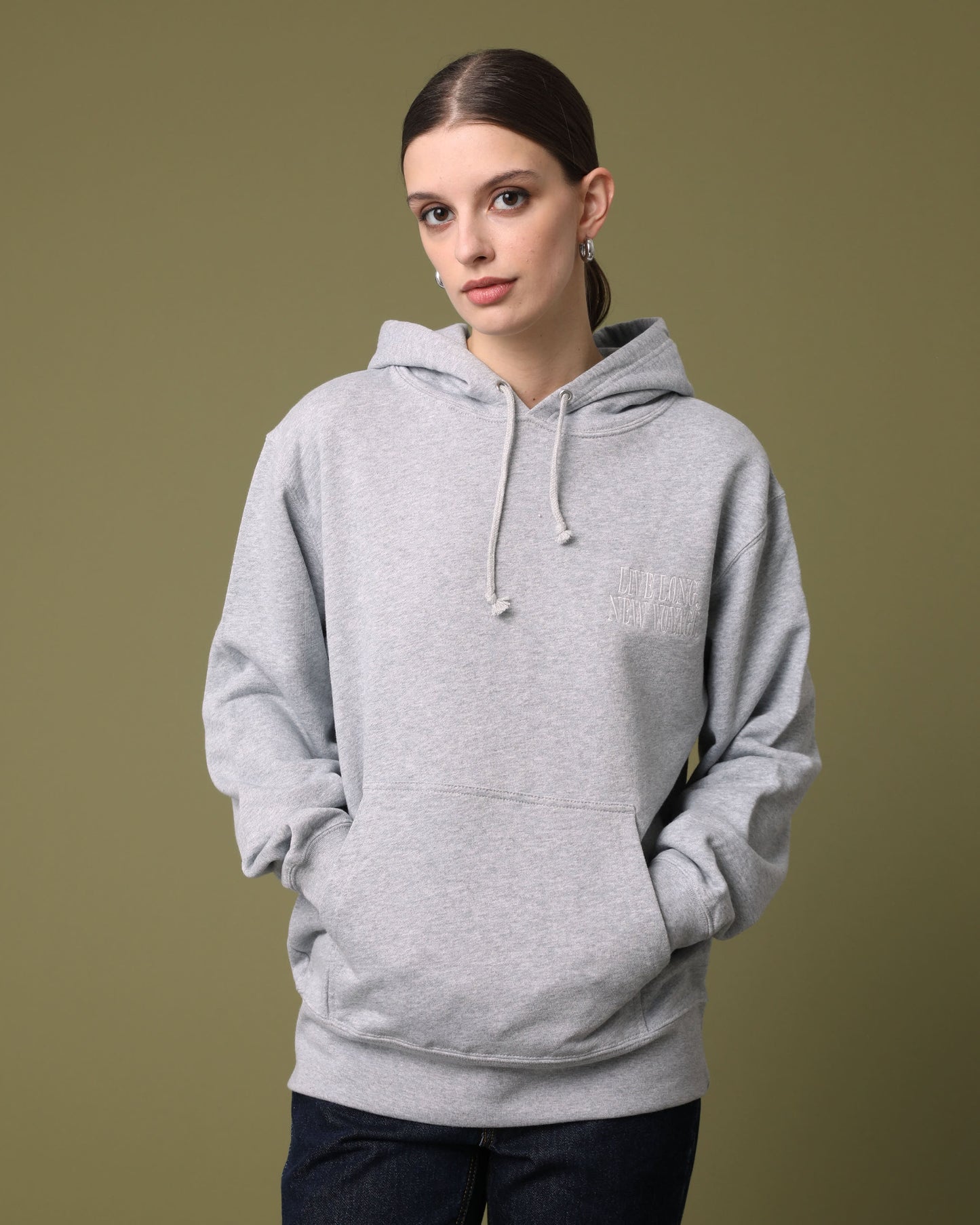 TRAINING HOODIE SWEAT(LIVE LONG,NEW VOYAGE.)