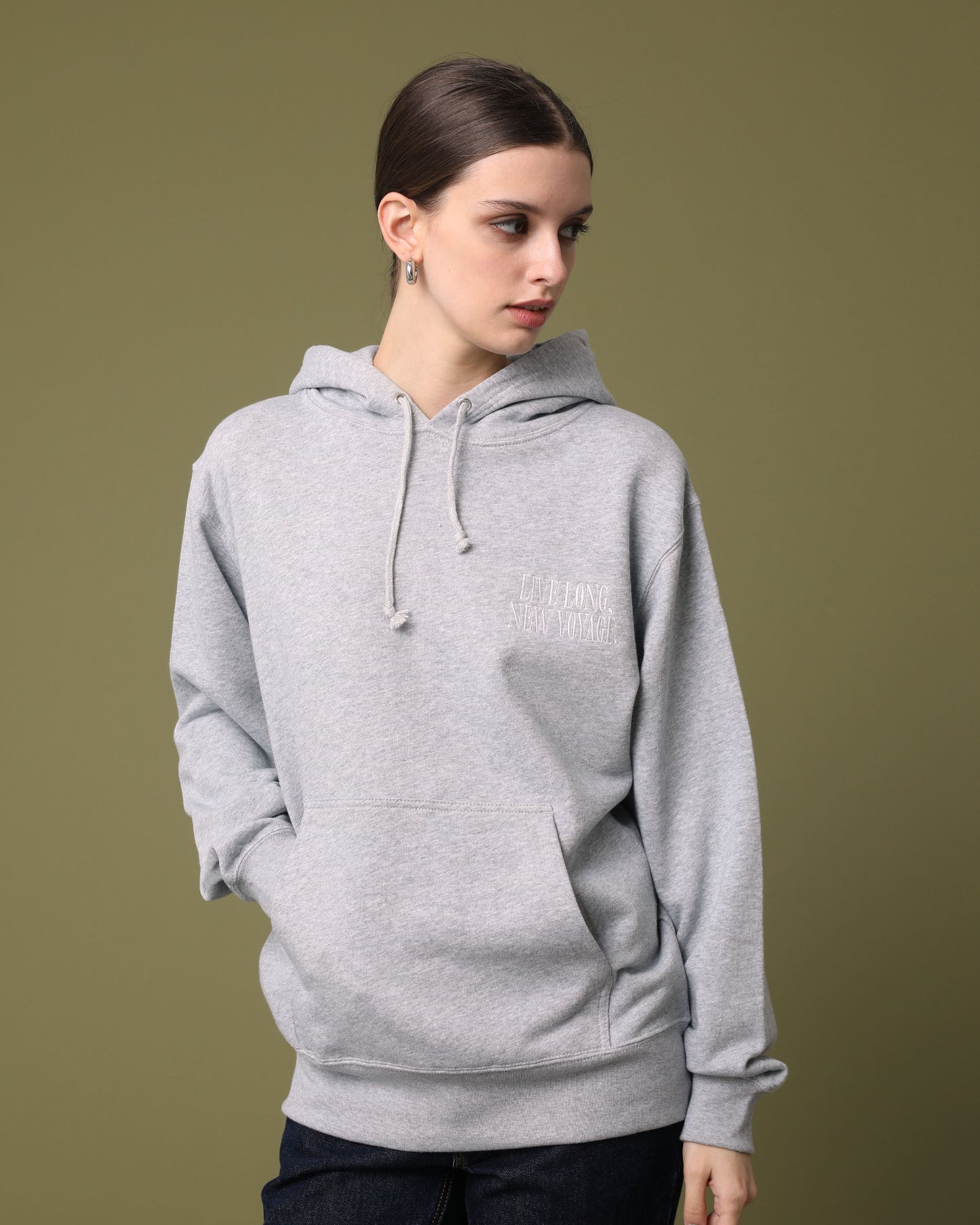 TRAINING HOODIE SWEAT(LIVE LONG,NEW VOYAGE.)