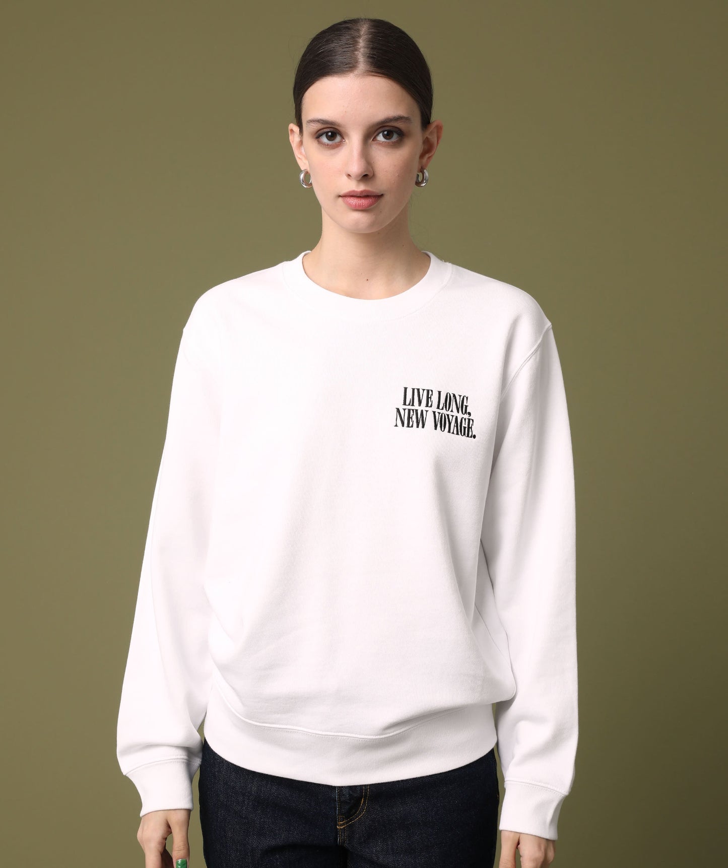 TRAINING CREW SWEAT(LIVE LONG,NEW VOYAGE.)