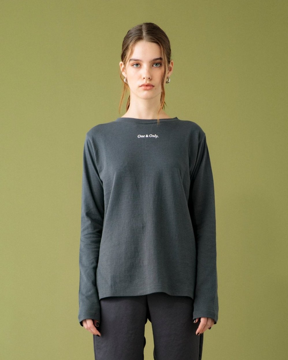 W-GAUZE LONG SLEEVE TEE