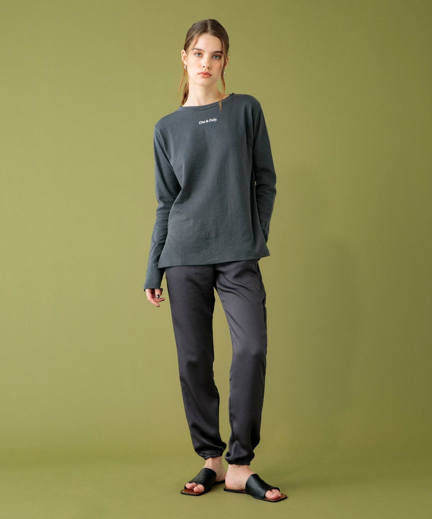 W-GAUZE LONG SLEEVE TEE