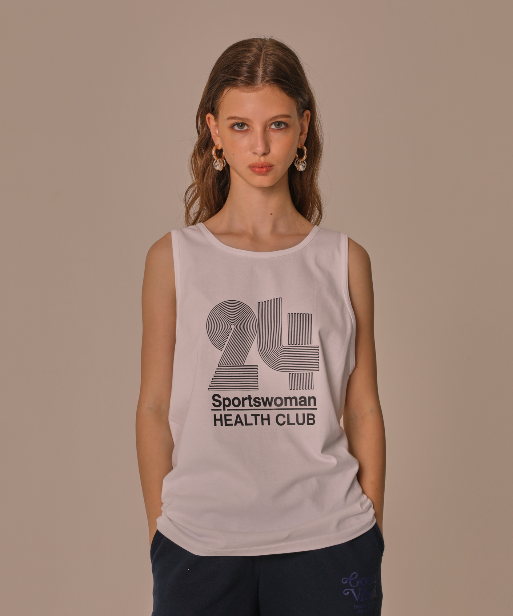 ★SIMPLE SPORTS COTTON TANK (24)