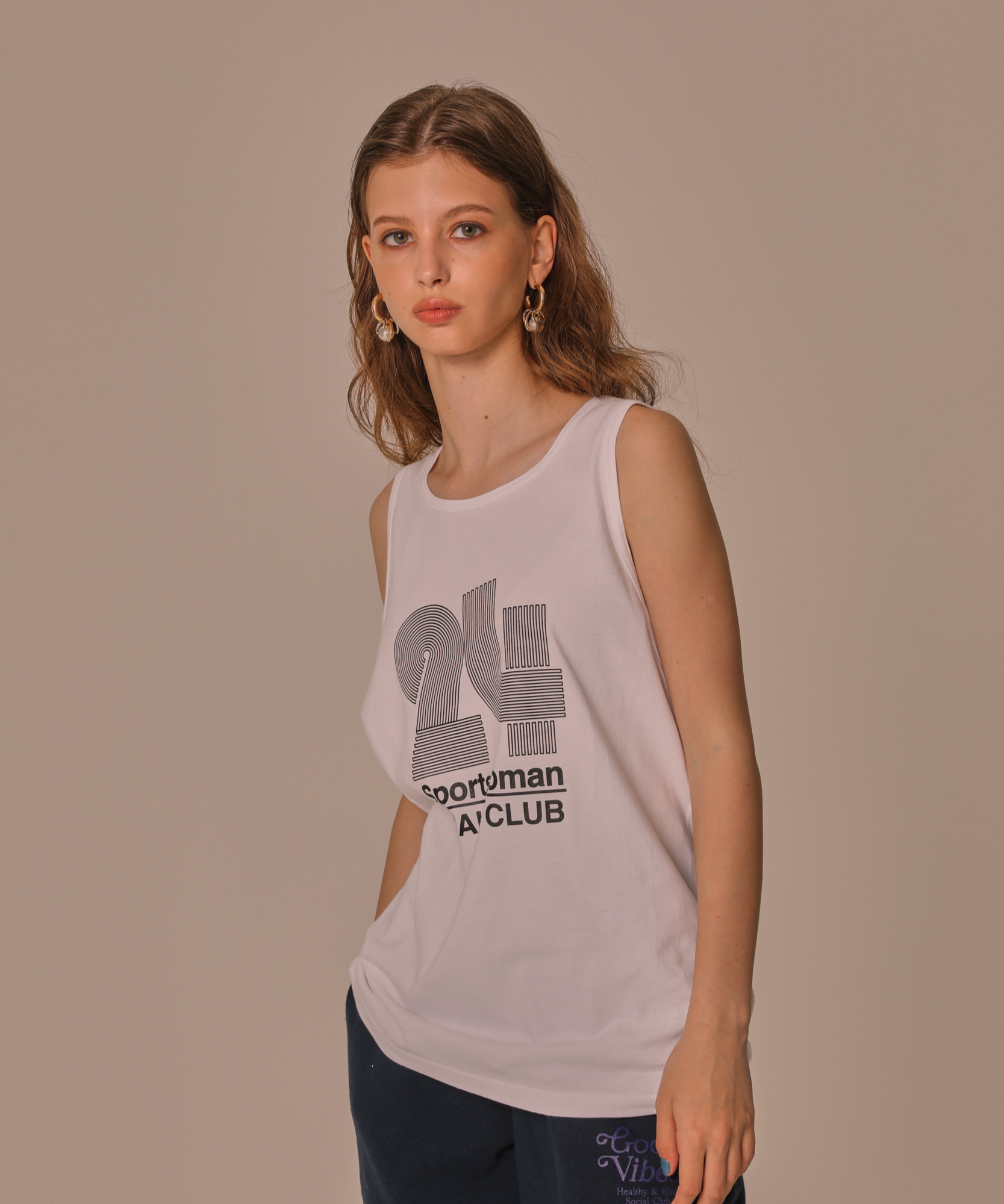 ★SIMPLE SPORTS COTTON TANK (24)