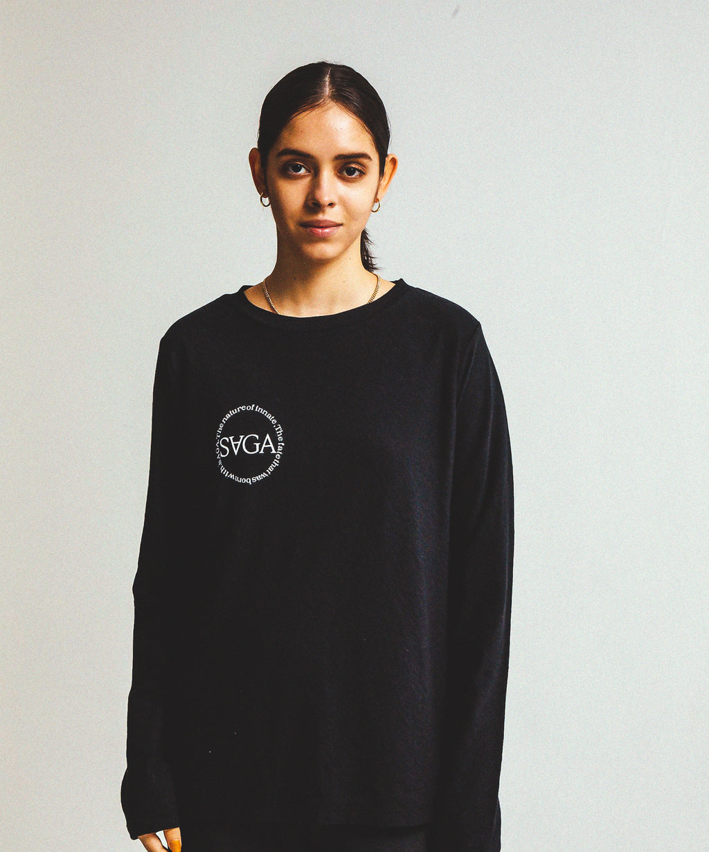 ★SLAB LONG SLEEVE T（SAGA）