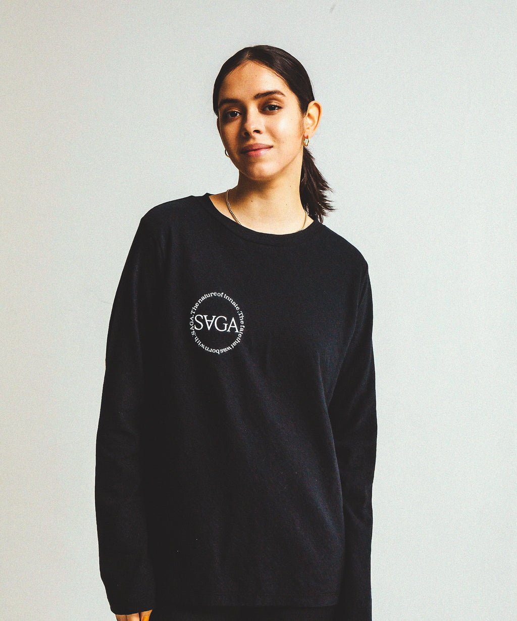 ★SLAB LONG SLEEVE T（SAGA）