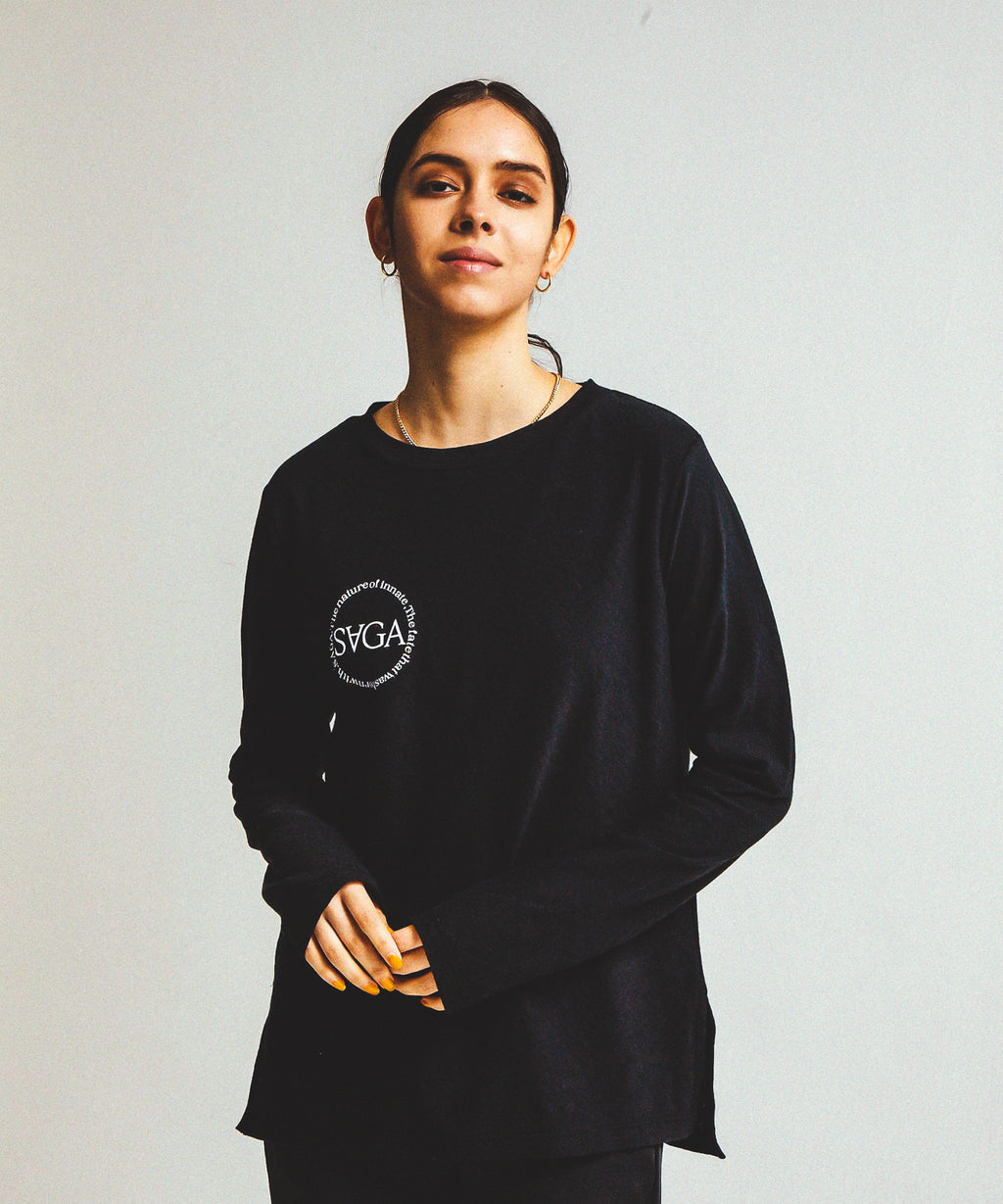 ★SLAB LONG SLEEVE T（SAGA）