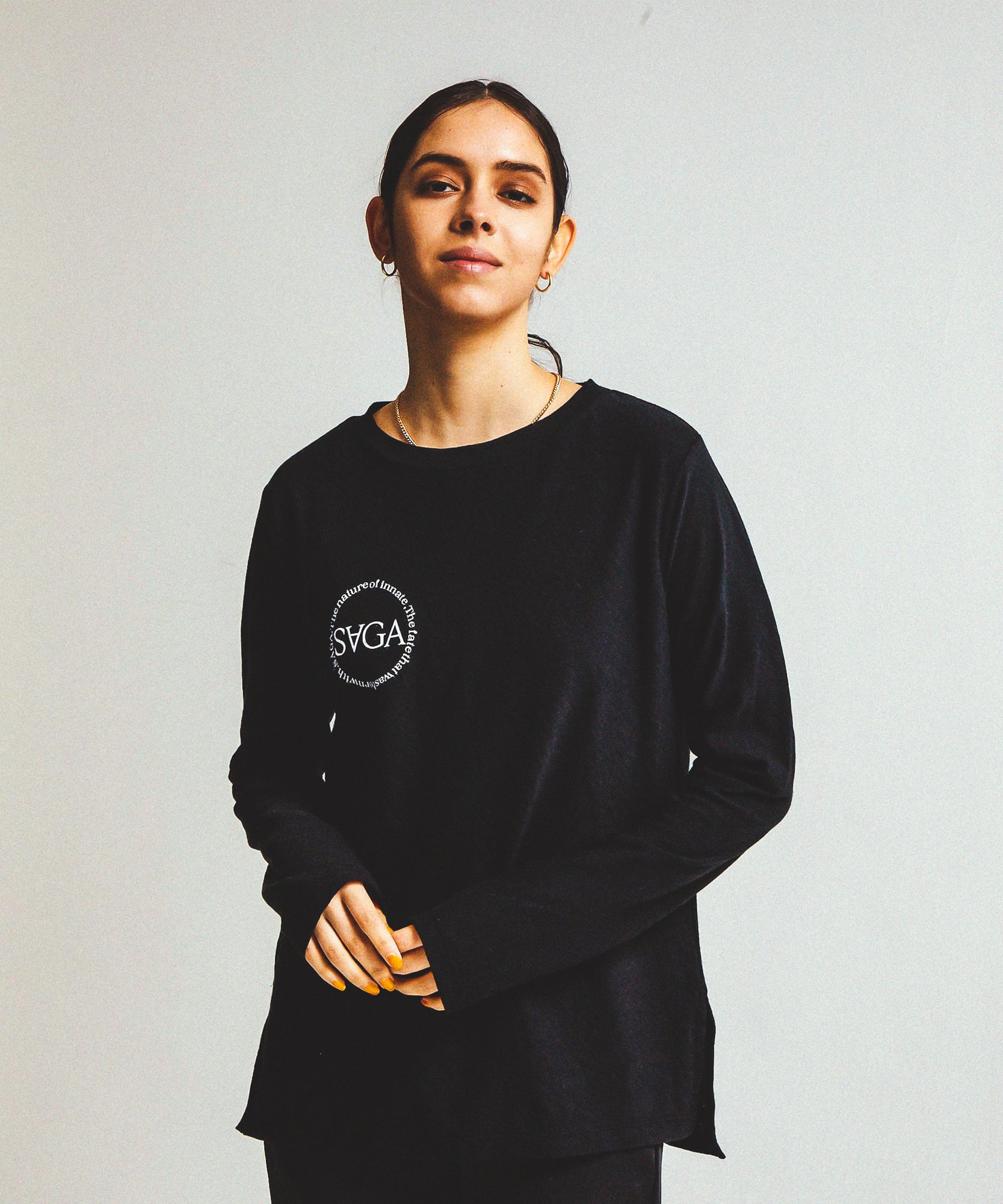 ★SLAB LONG SLEEVE T（SAGA）