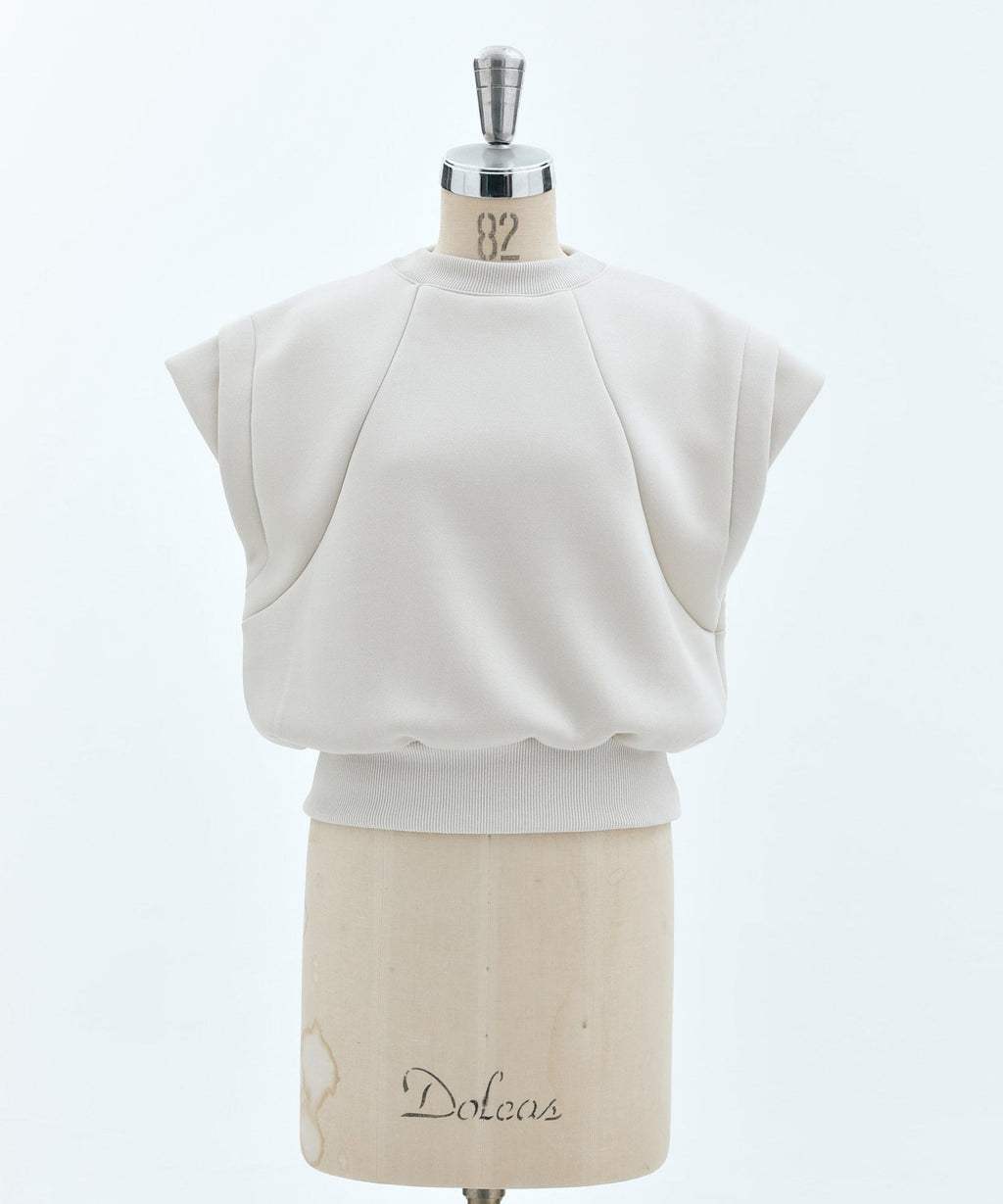 ★BONDING CAP SLEEVE TOP