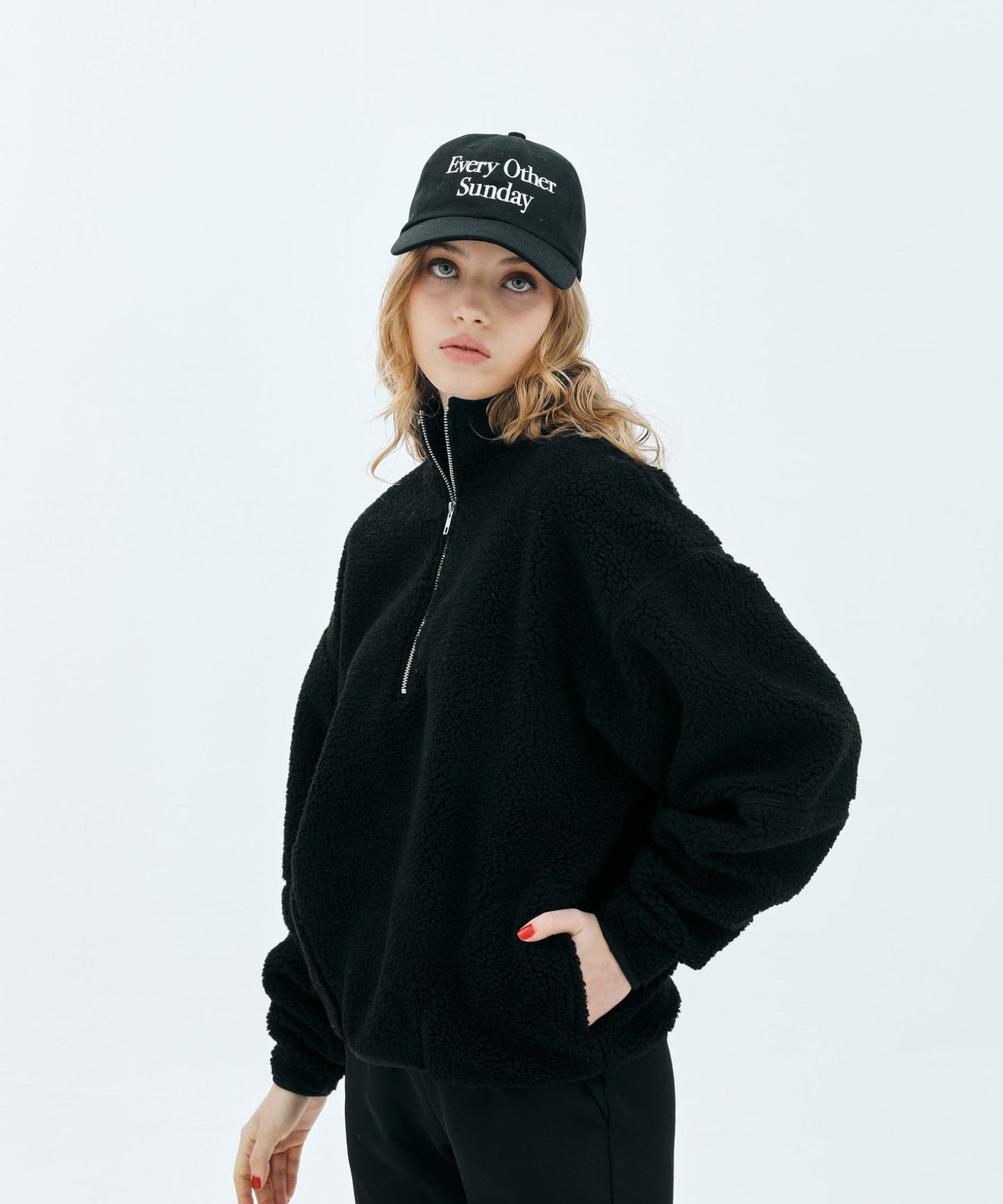 ZIP FREECE PULLOVER