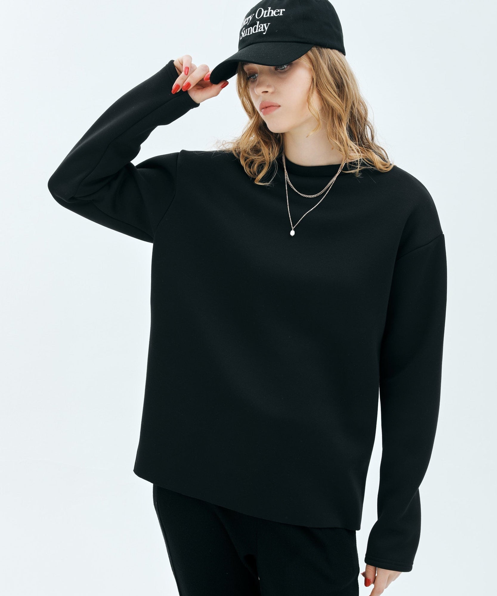 BONDING CUT LONG SLEEVE TOP