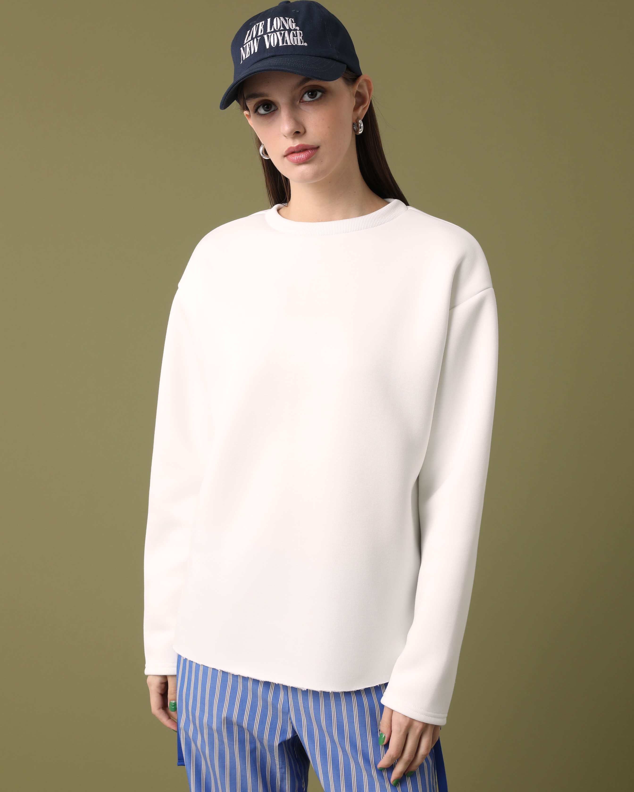 BONDING CUT LONG SLEEVE TOP