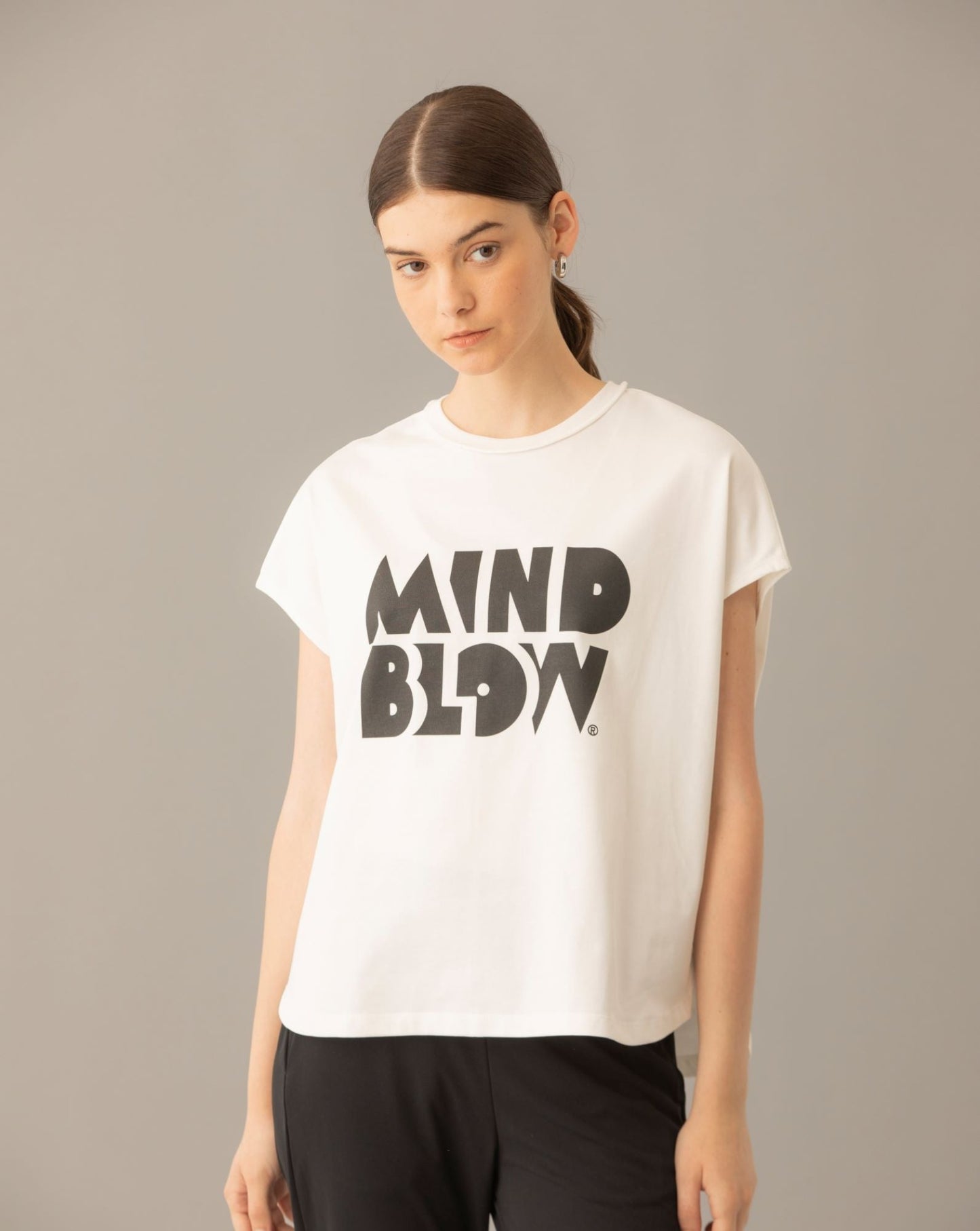 NEW FRENCH SLEEVE  TEE（MIND BLOW)